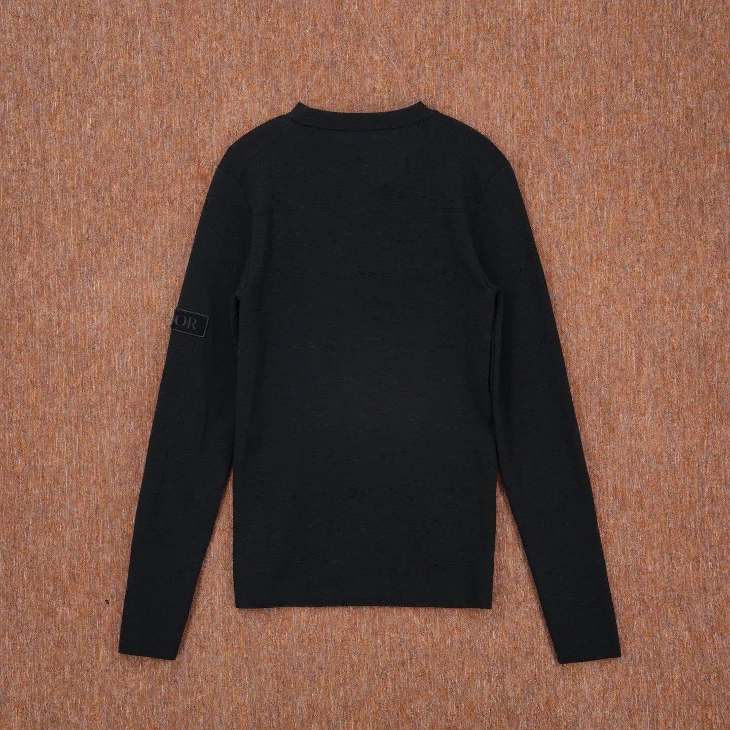 Dior DIOR Embroidered Cuff Cashmere Sweater Size XS / US 0-2 / IT 36-38 - 2 Thumbnail