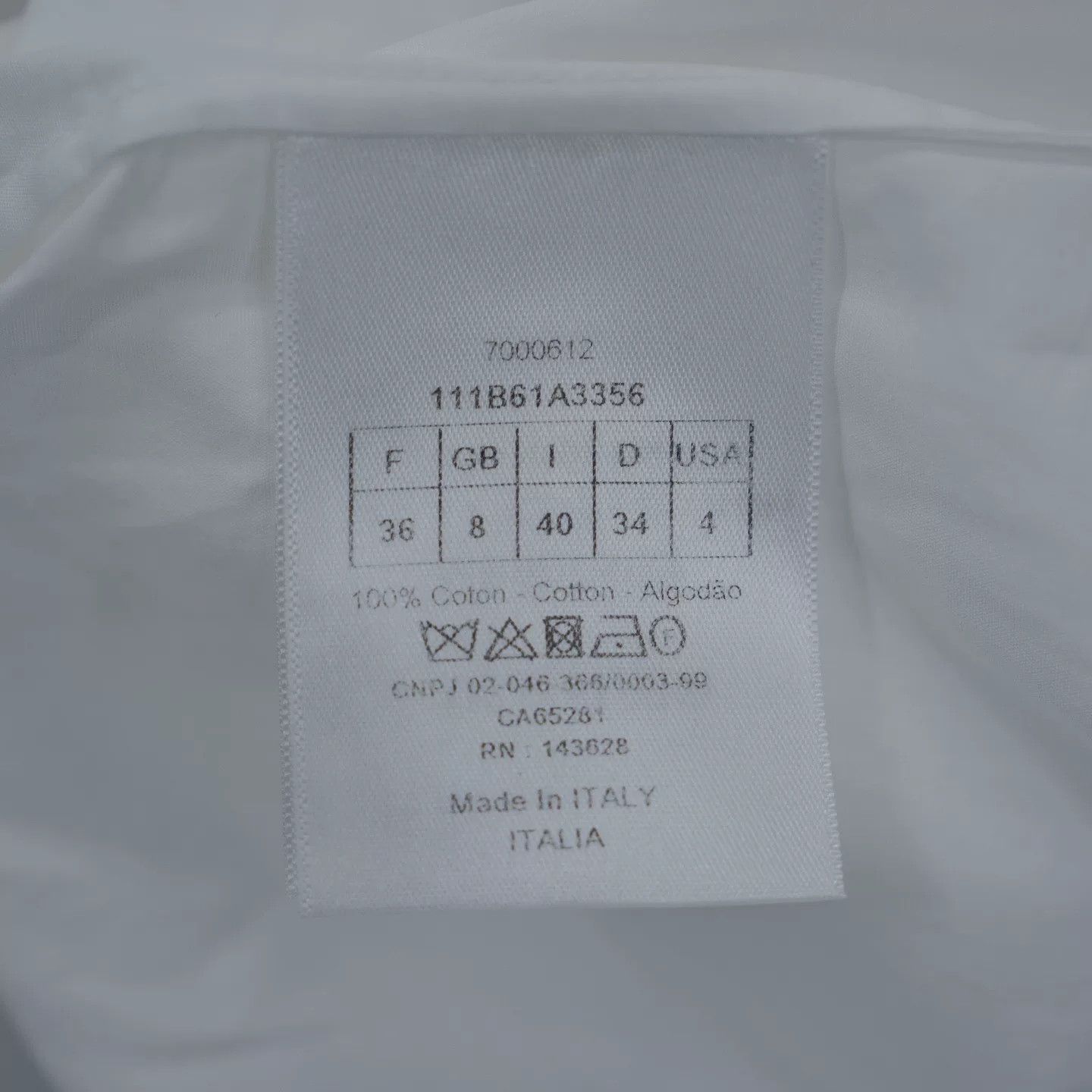 Miu Miu Miu Miu Chest Embroidered Logo White T-shirt Size M / US 6-8 / IT 42-44 - 5 Thumbnail