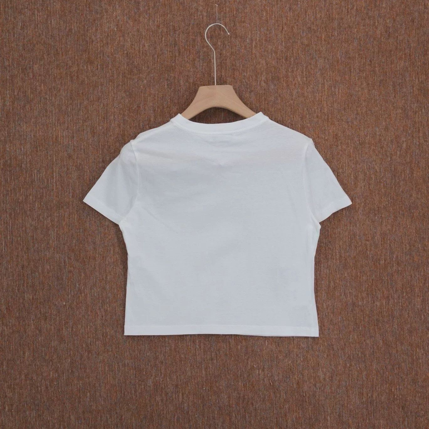 Miu Miu Miu Miu Chest Embroidered Logo White T-shirt Size M / US 6-8 / IT 42-44 - 2 Thumbnail