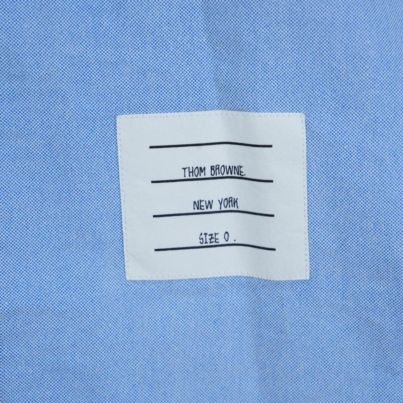 Thom Browne THOM BROWNE Striped Ribbon Shirt Size US XS / EU 42 / 0 - 3 Thumbnail