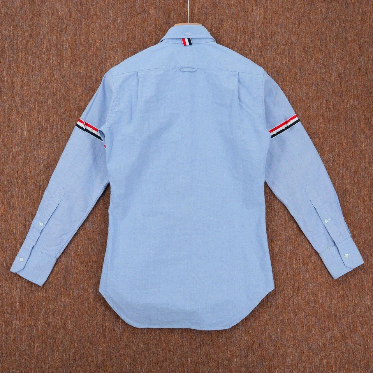 Thom Browne THOM BROWNE Striped Ribbon Shirt Size US XS / EU 42 / 0 - 2 Thumbnail