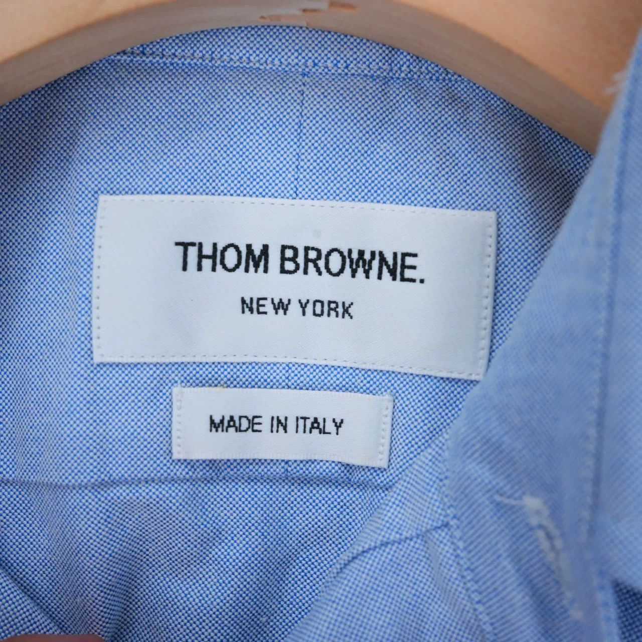 Thom Browne THOM BROWNE Striped Ribbon Shirt Size US XS / EU 42 / 0 - 4 Thumbnail