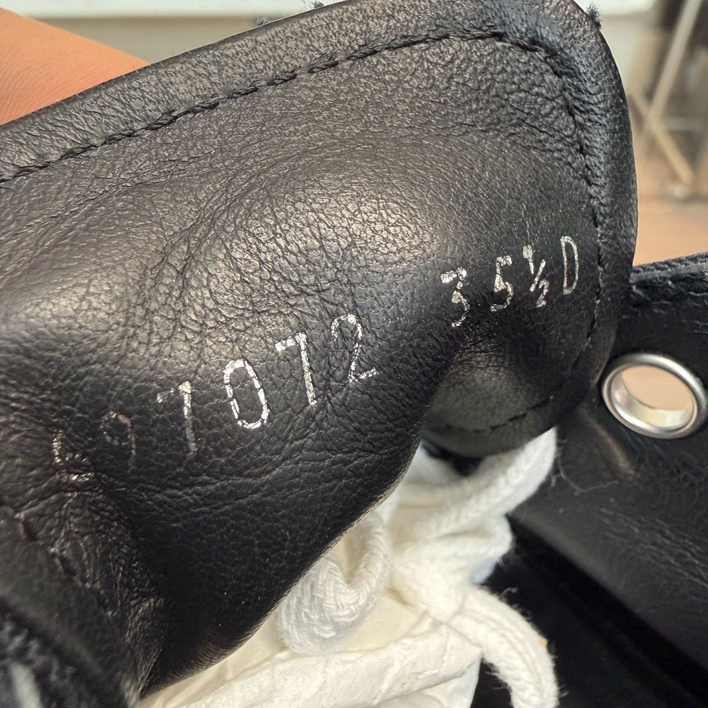 Alexander McQueen Alexander McQueen Black White Canvas Martin Boots Size US 4.5 / IT 34.5 - 8 Thumbnail