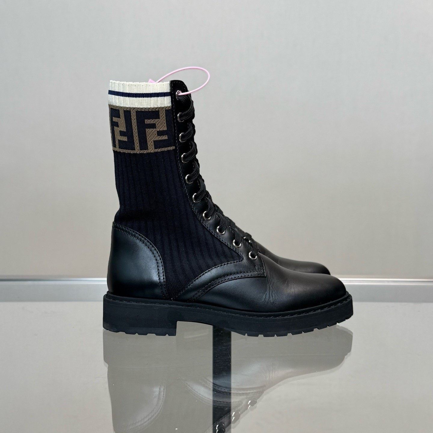 Fendi Fendi Monogram Martin Boots Size US 4 / IT 34 - 3 Thumbnail