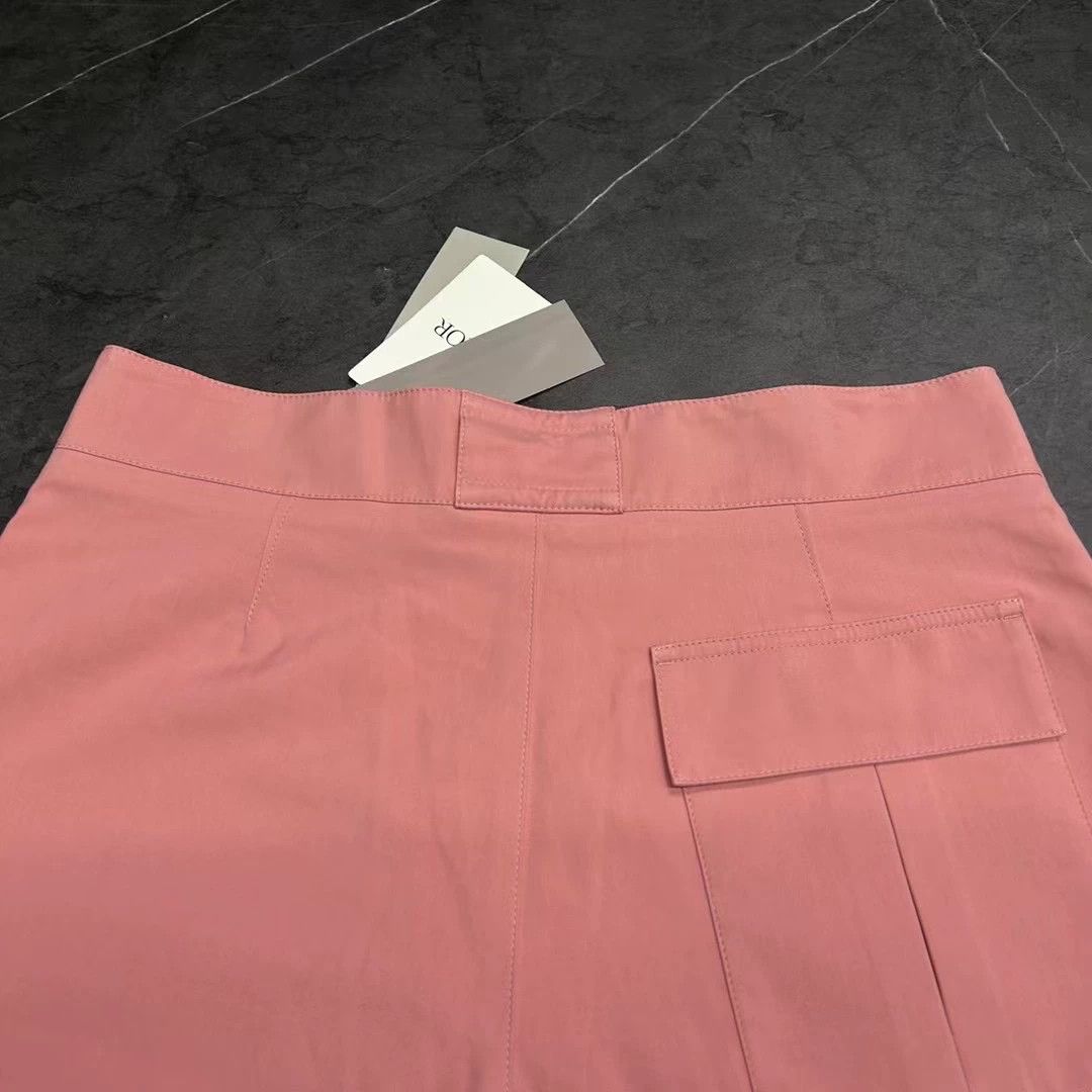 Dior Dior Men's Pink Cotton Satin Cargo Shorts Size US 32 / EU 48 - 6 Thumbnail