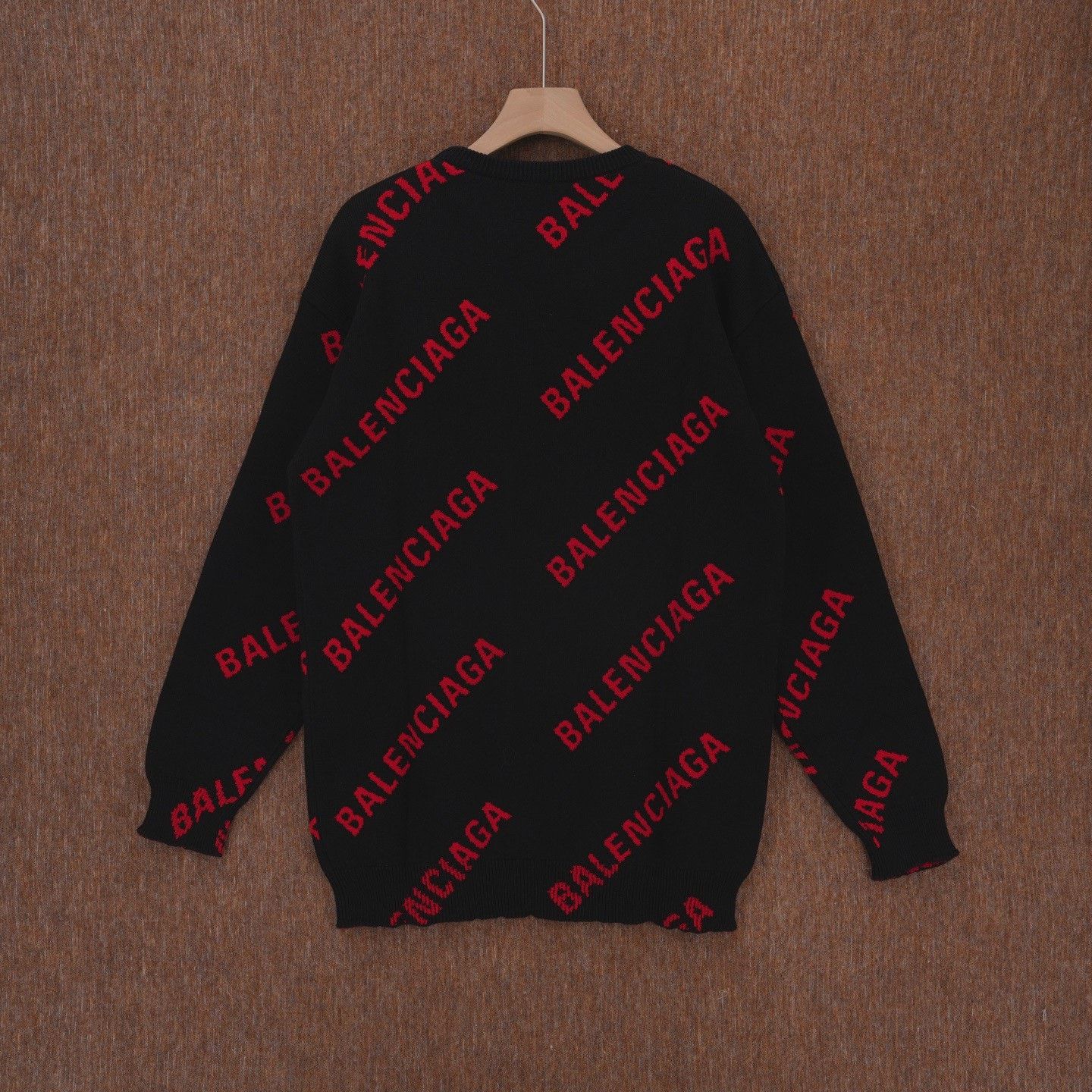 Balenciaga Balenciaga All-Over Print Wool Sweater Size XS / US 0-2 / IT 36-38 - 2 Thumbnail