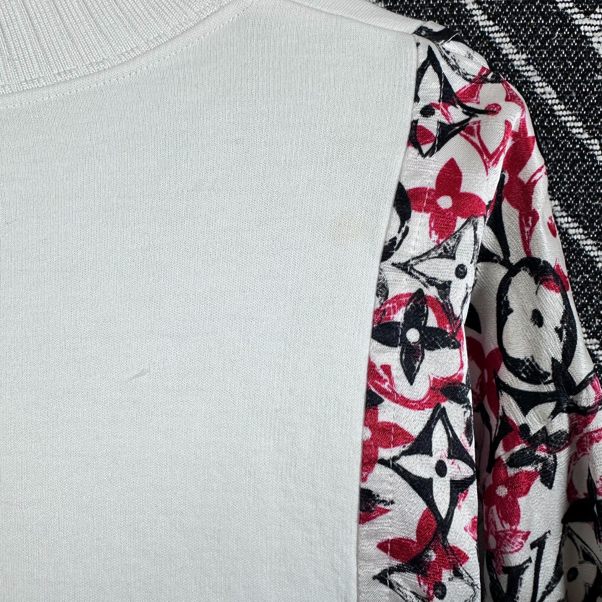 Louis Vuitton LV Knit Panel Logo Sweatshirt Size S / US 4 / IT 40 - 9 Thumbnail