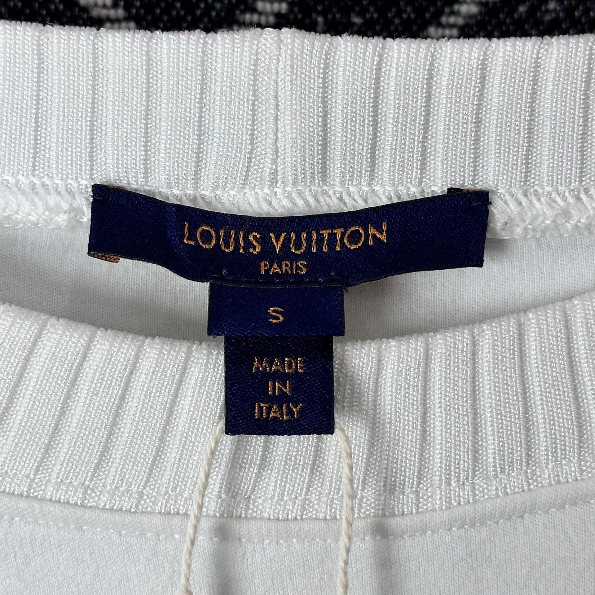Louis Vuitton LV Knit Panel Logo Sweatshirt Size S / US 4 / IT 40 - 3 Thumbnail