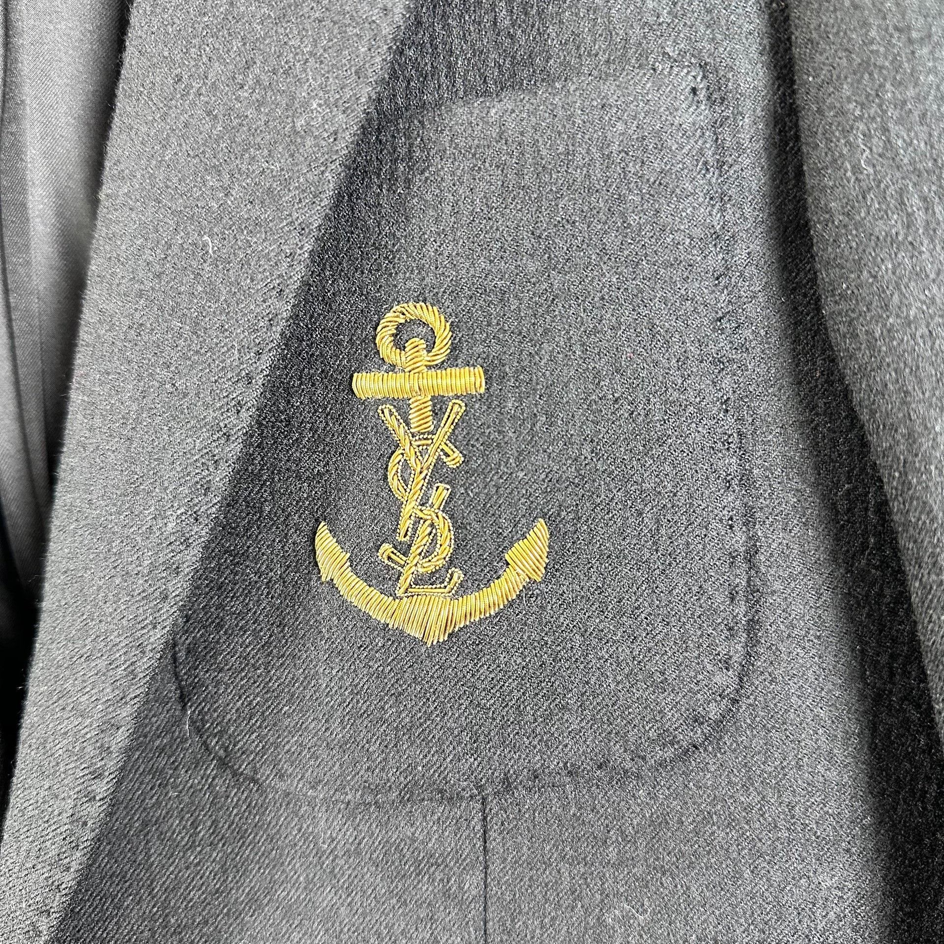 Saint Laurent Paris Saint Laurent Anchor Blazer Size XS / US 0-2 / IT 36-38 - 7 Thumbnail