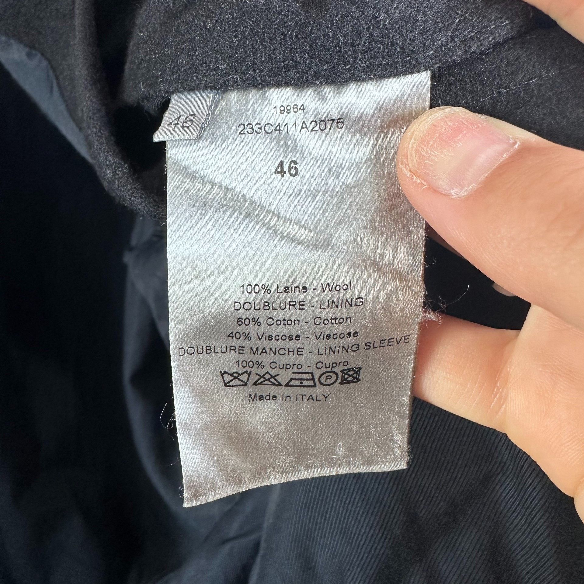 Dior Dior Short Wool Jacket Size US S / EU 44-46 / 1 - 6 Thumbnail