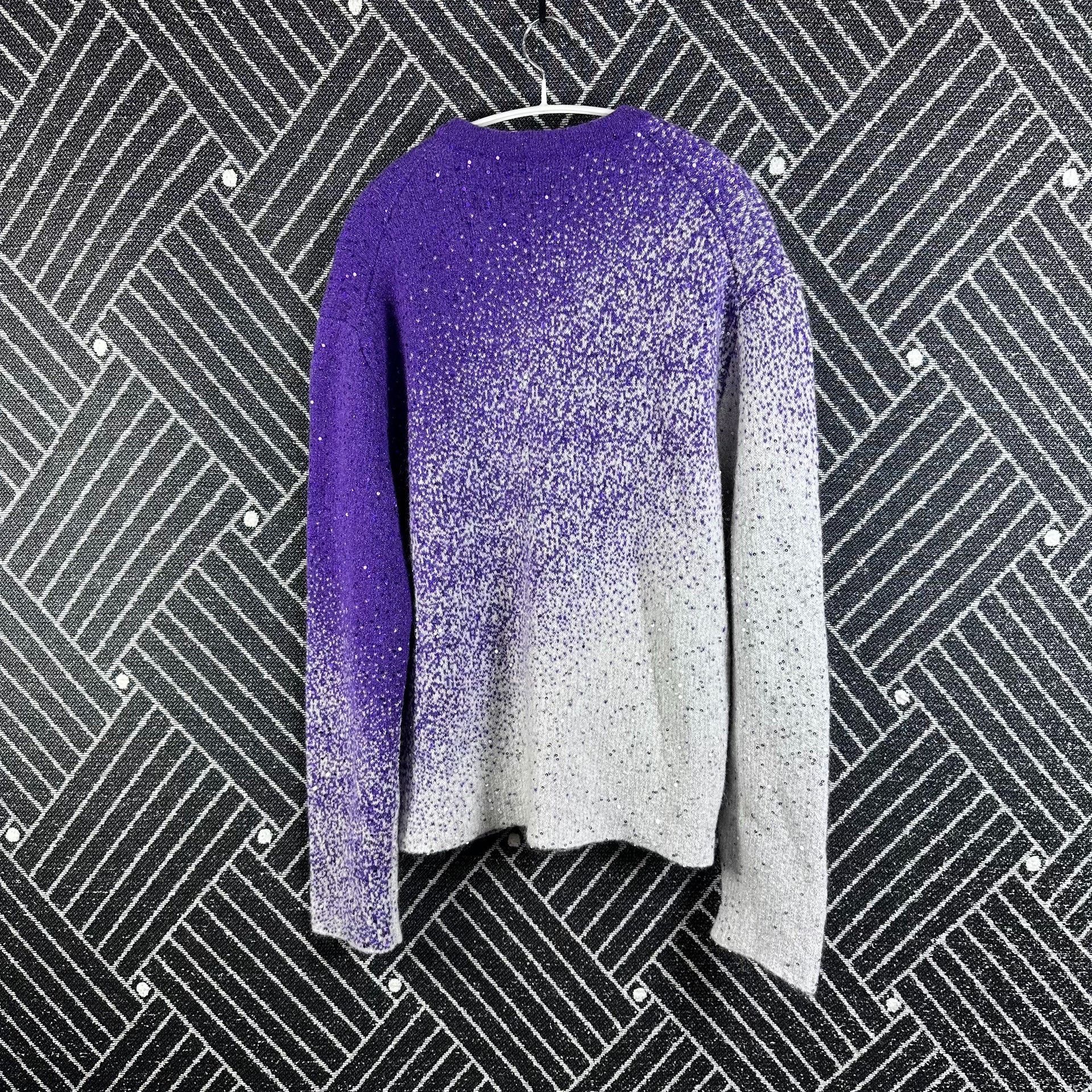 Dior Dior Gradient Sequin Sweater Size XS / US 0-2 / IT 36-38 - 2 Thumbnail