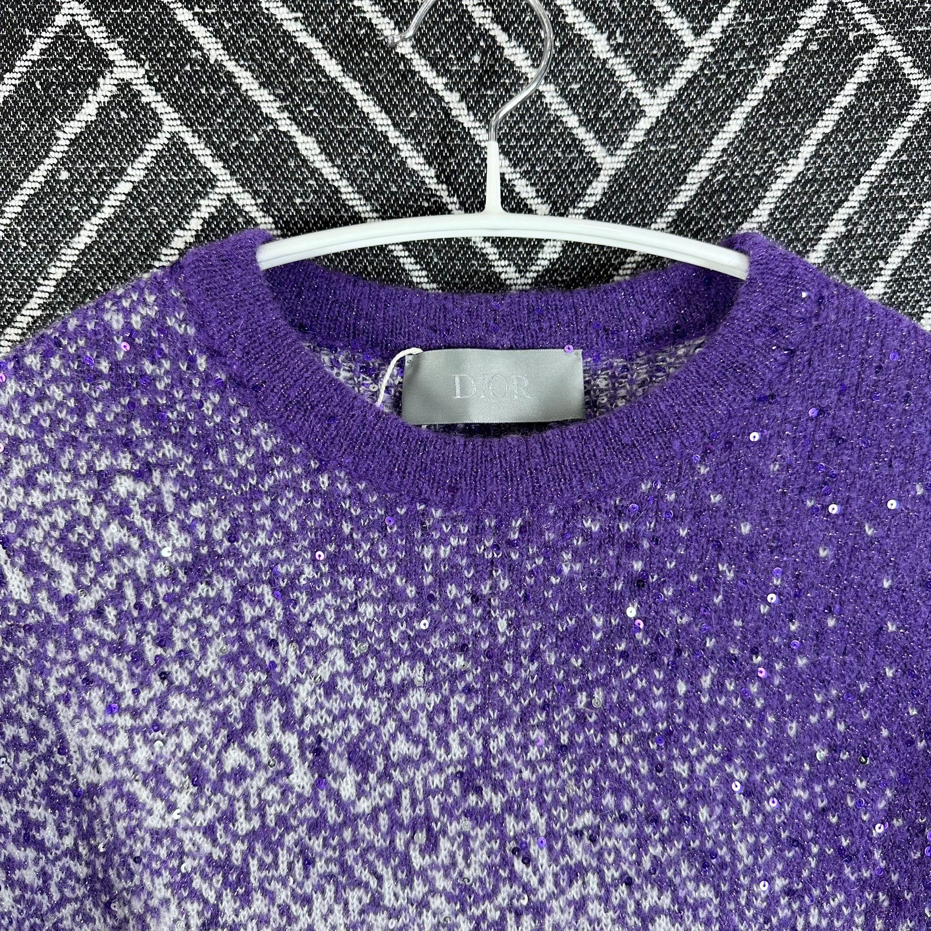 Dior Dior Gradient Sequin Sweater Size XS / US 0-2 / IT 36-38 - 7 Thumbnail