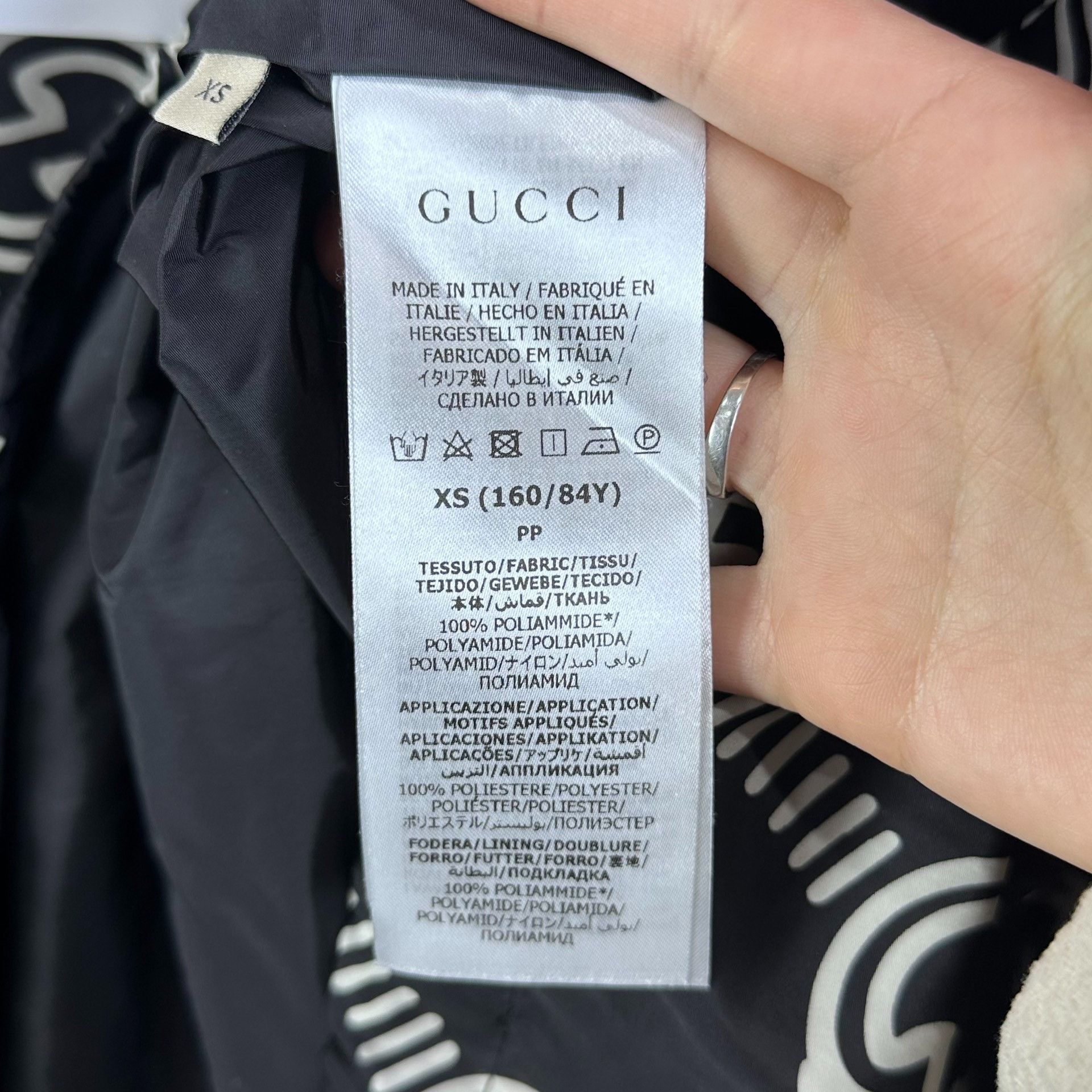 Gucci Gucci Full Print Half-Zip Jacket Size US XS / EU 42 / 0 - 8 Thumbnail