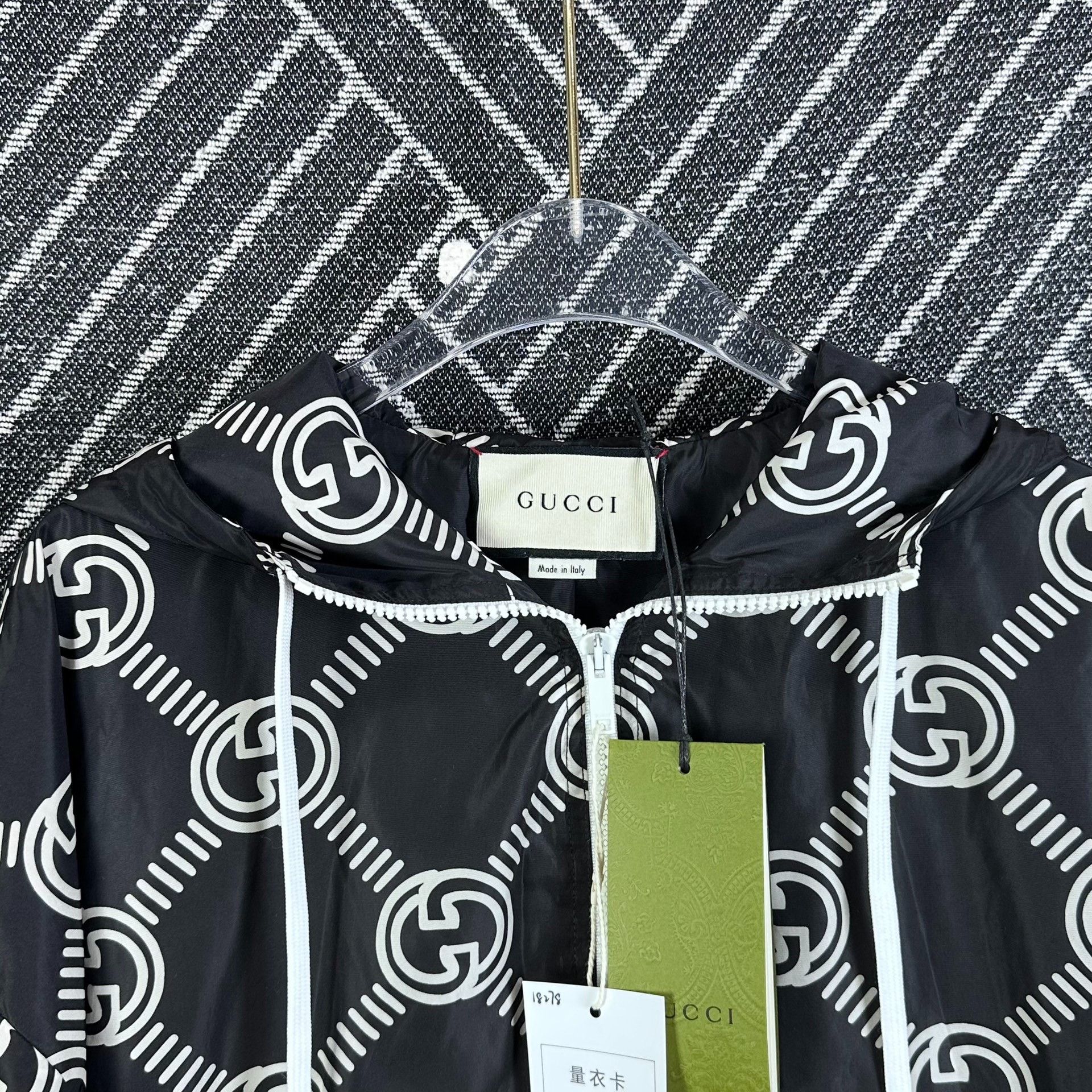 Gucci Gucci Full Print Half-Zip Jacket Size US XS / EU 42 / 0 - 5 Thumbnail