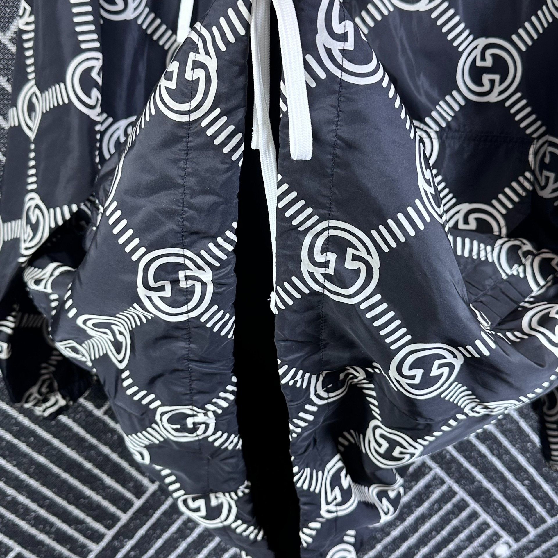 Gucci Gucci Full Print Half-Zip Jacket Size US XS / EU 42 / 0 - 7 Thumbnail