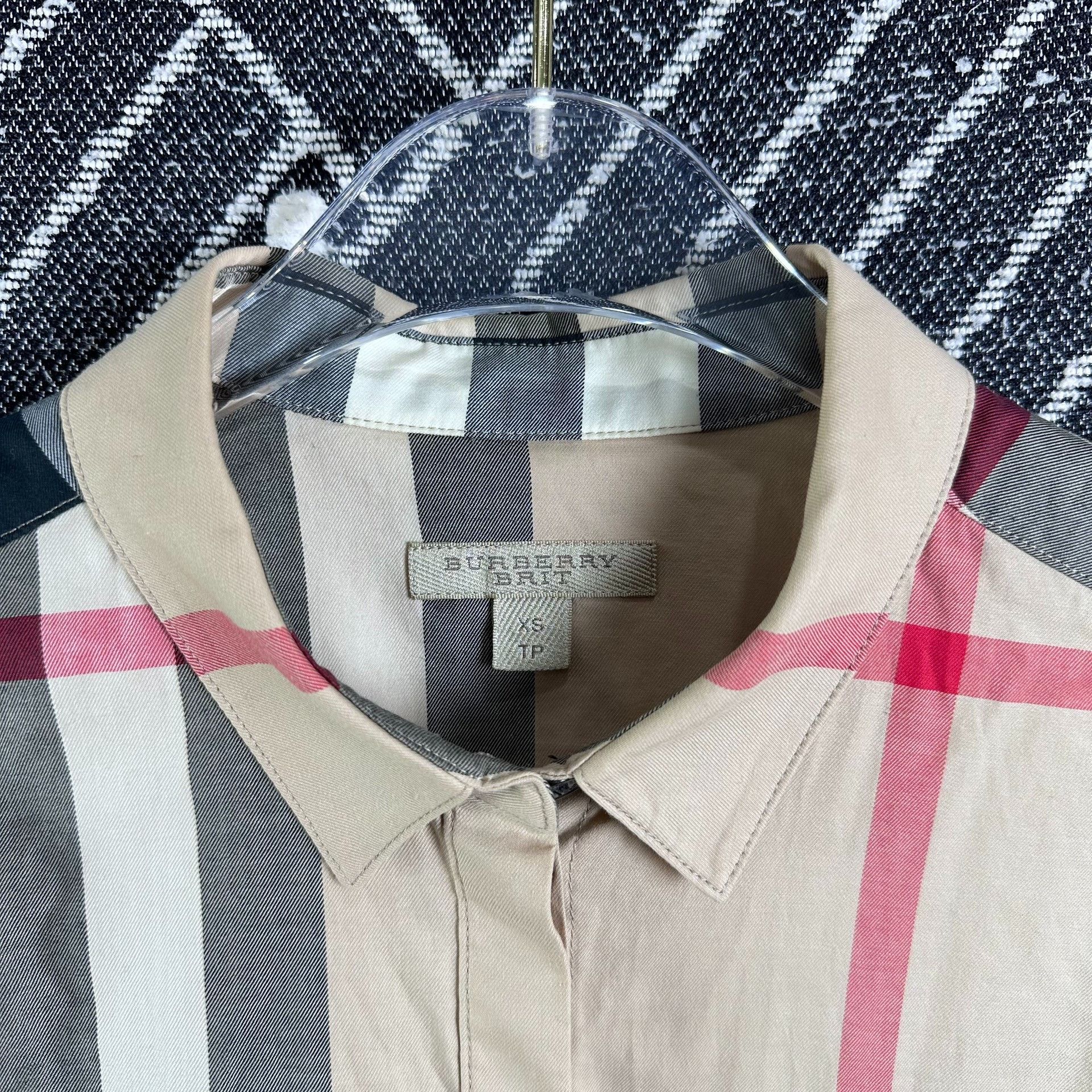 Burberry Burberry Check Long-Sleeve Shirt Size XS / US 0-2 / IT 36-38 - 5 Thumbnail
