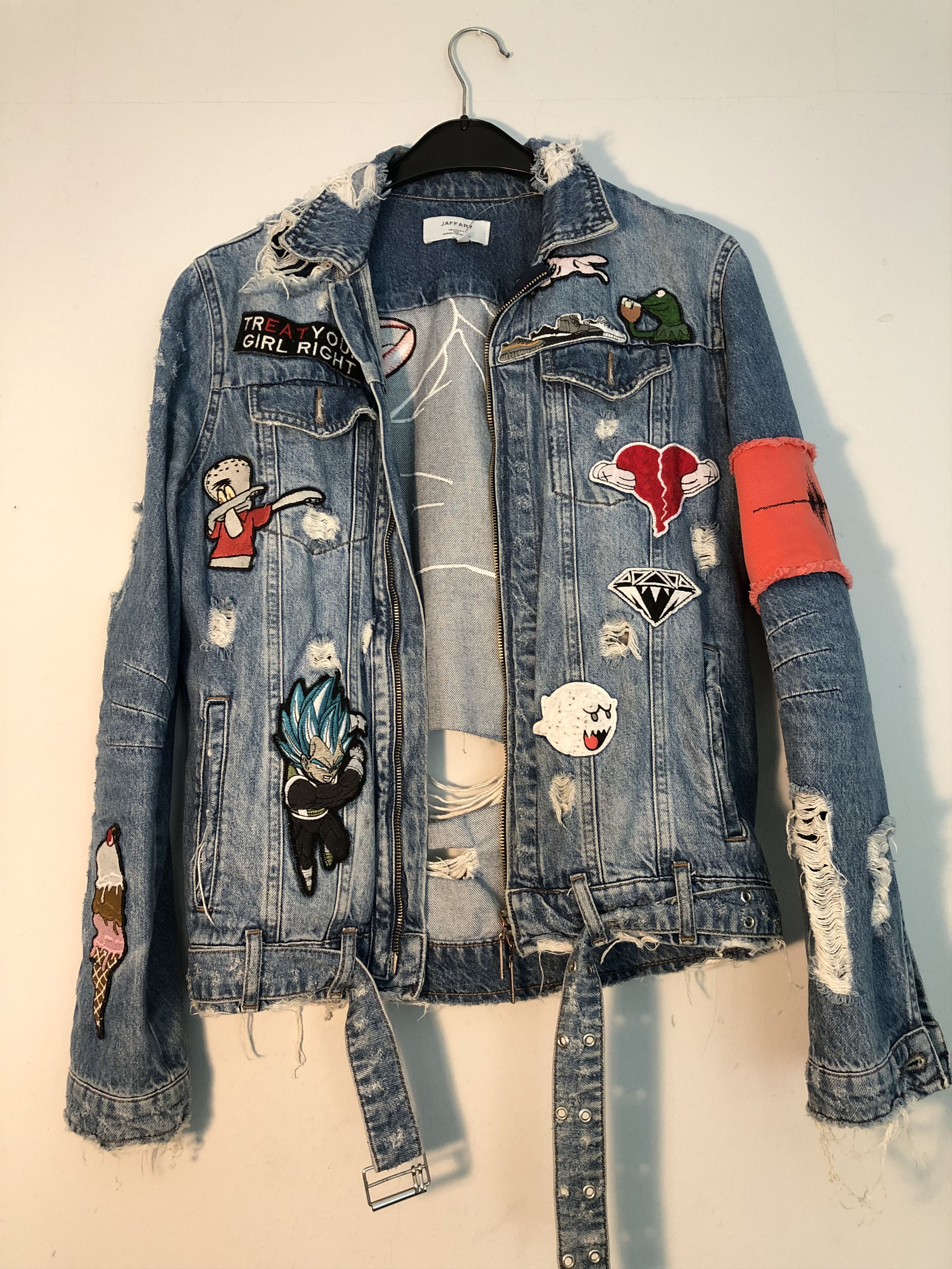 Jaffary denim outlet jacket