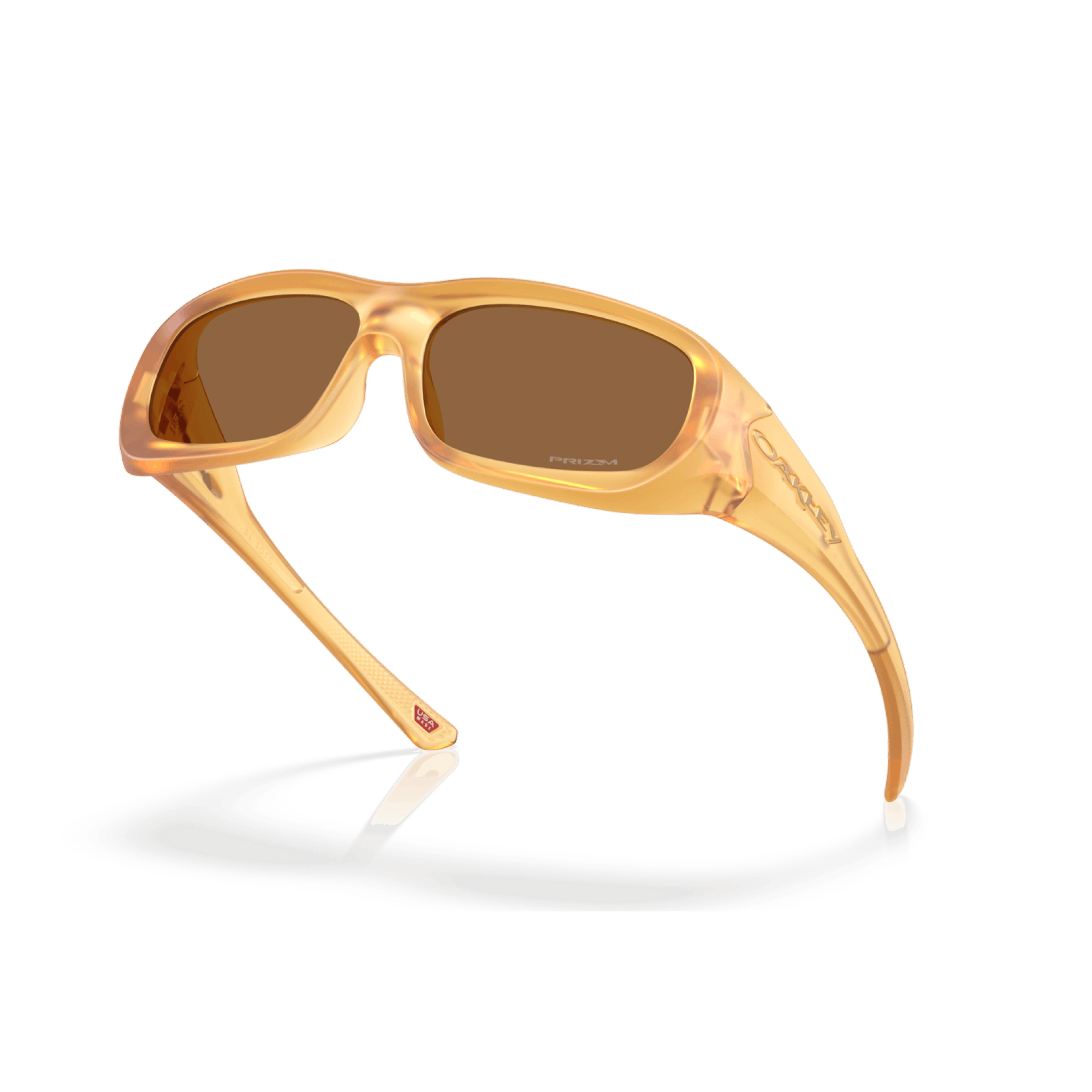 Oakley De Soto Matte Transparent White Curry Injected Sunglasses Size ONE SIZE - 4 Thumbnail