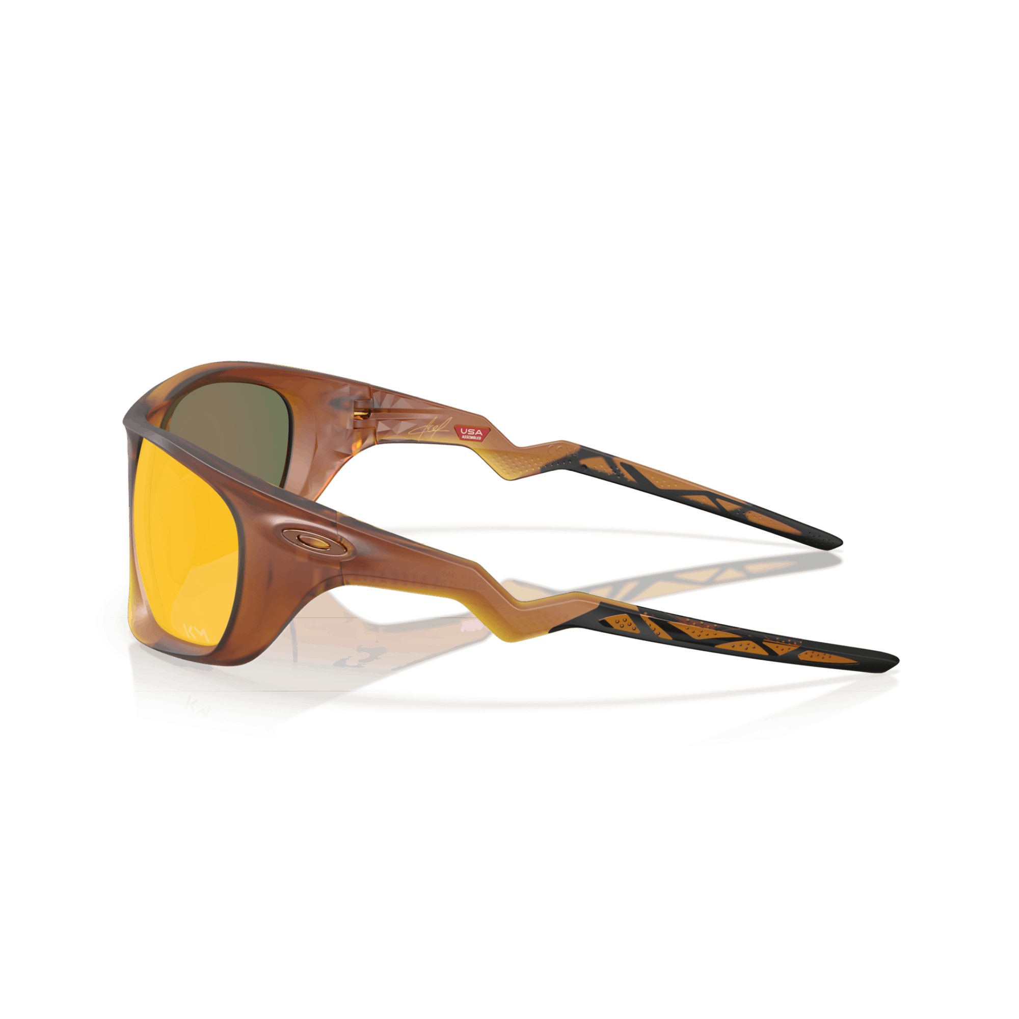 Oakley Lateralis Matte Dark Amber Sunglasses Size ONE SIZE - 5 Thumbnail