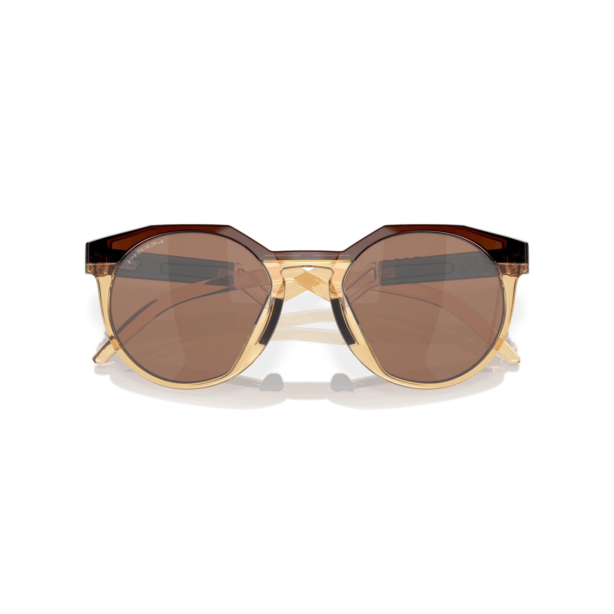 Oakley HSTN Dark Amber/Light Curry Injected Mens Sunglasses Size ONE SIZE - 2 Thumbnail