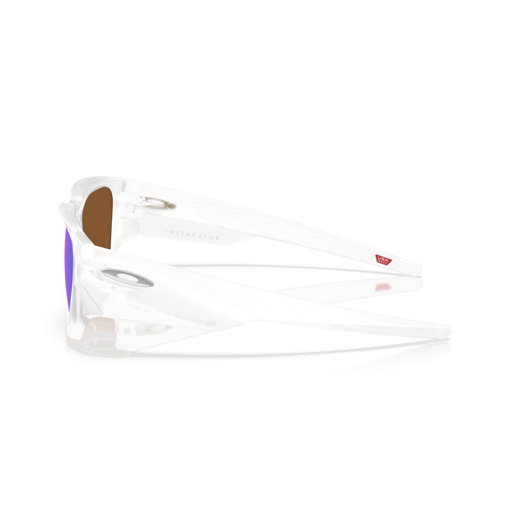Oakley Instagator Matte Clear Sunglasses Size ONE SIZE - 5 Thumbnail