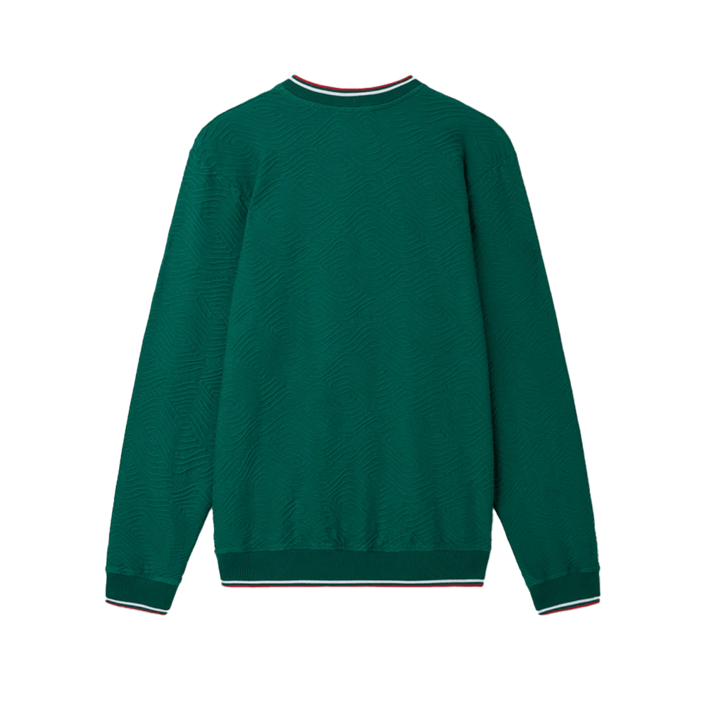 Casablanca 3D Wave V-Neck Logo Sweatshirt Size US XXL / EU 58 / 5 - 2 Thumbnail