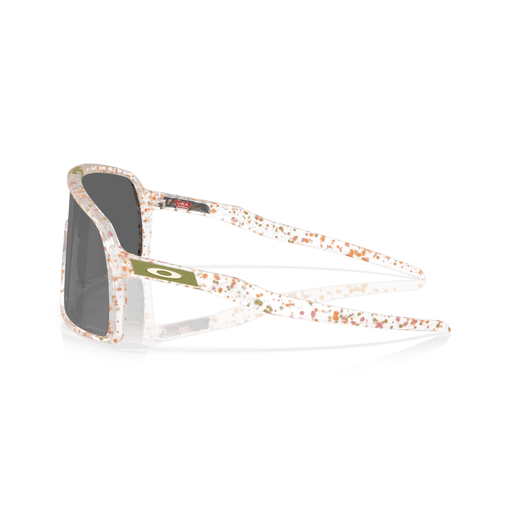 Oakley Sutro Clear Terrazzo Injected Mens Sunglasses Size ONE SIZE - 5 Thumbnail