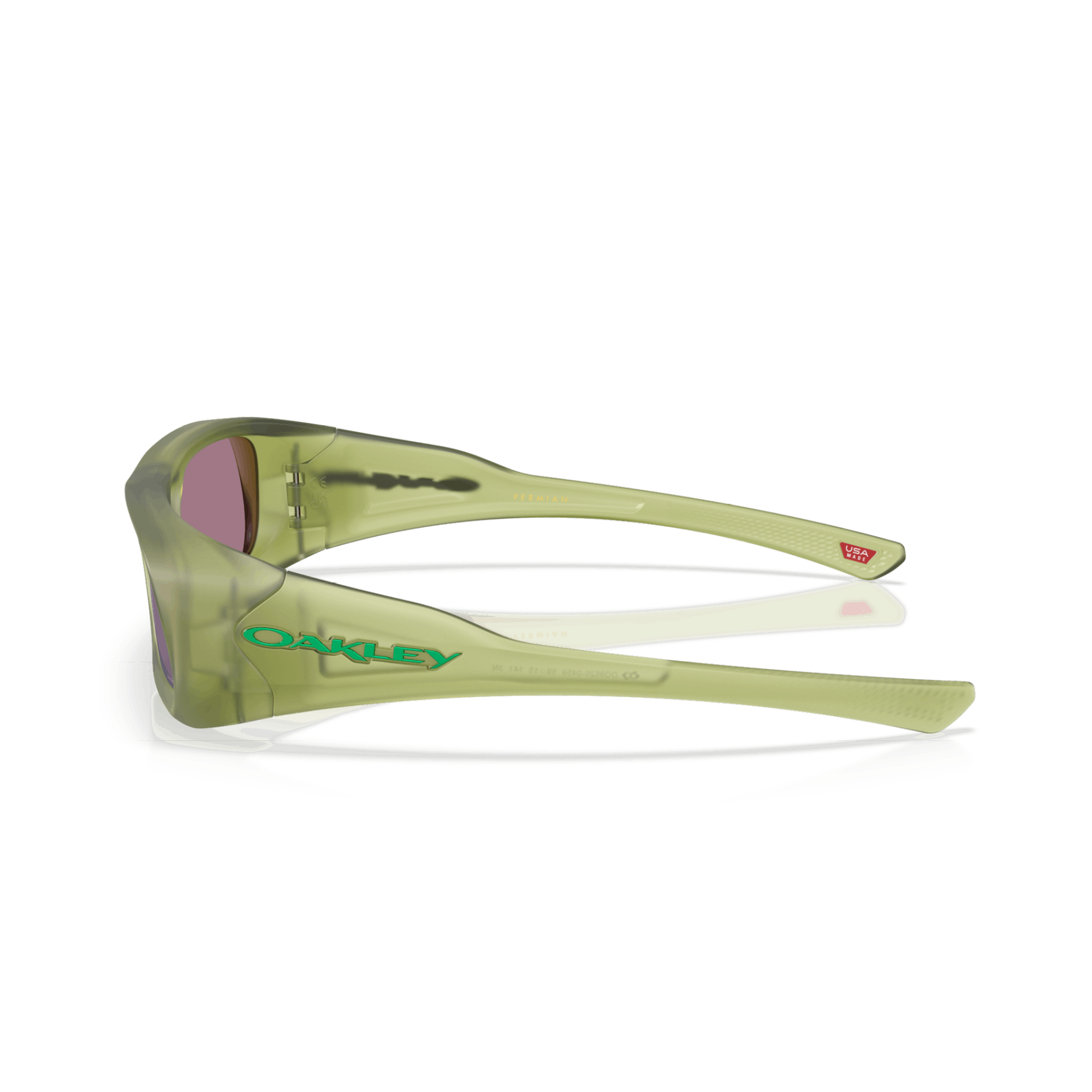 Oakley Permian Matte Trans Fern Sunglasses Size ONE SIZE - 5 Thumbnail