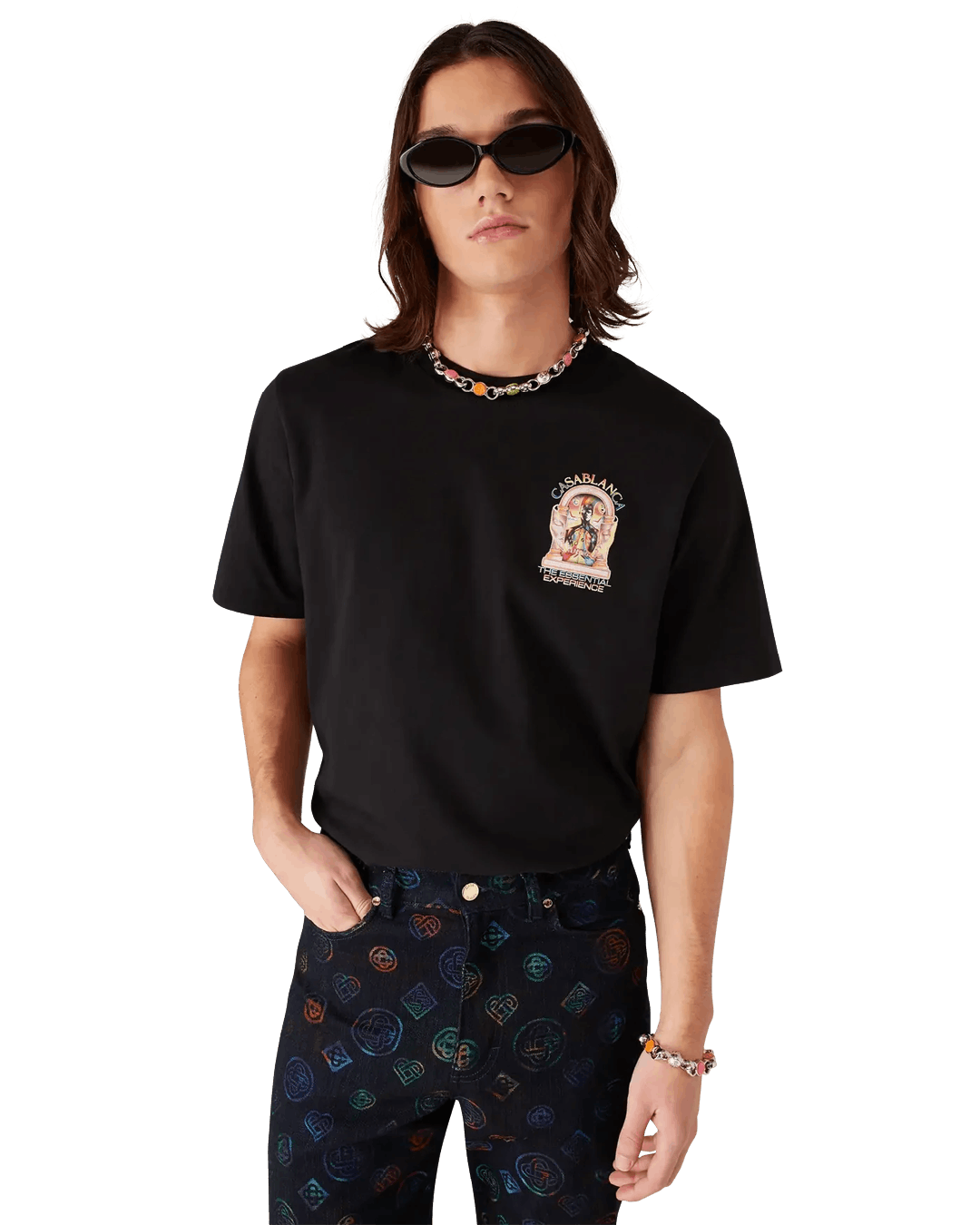 Casablanca The Essential Experience L’Arche Classic T-shirt Size US L / EU 52-54 / 3 - 4 Thumbnail