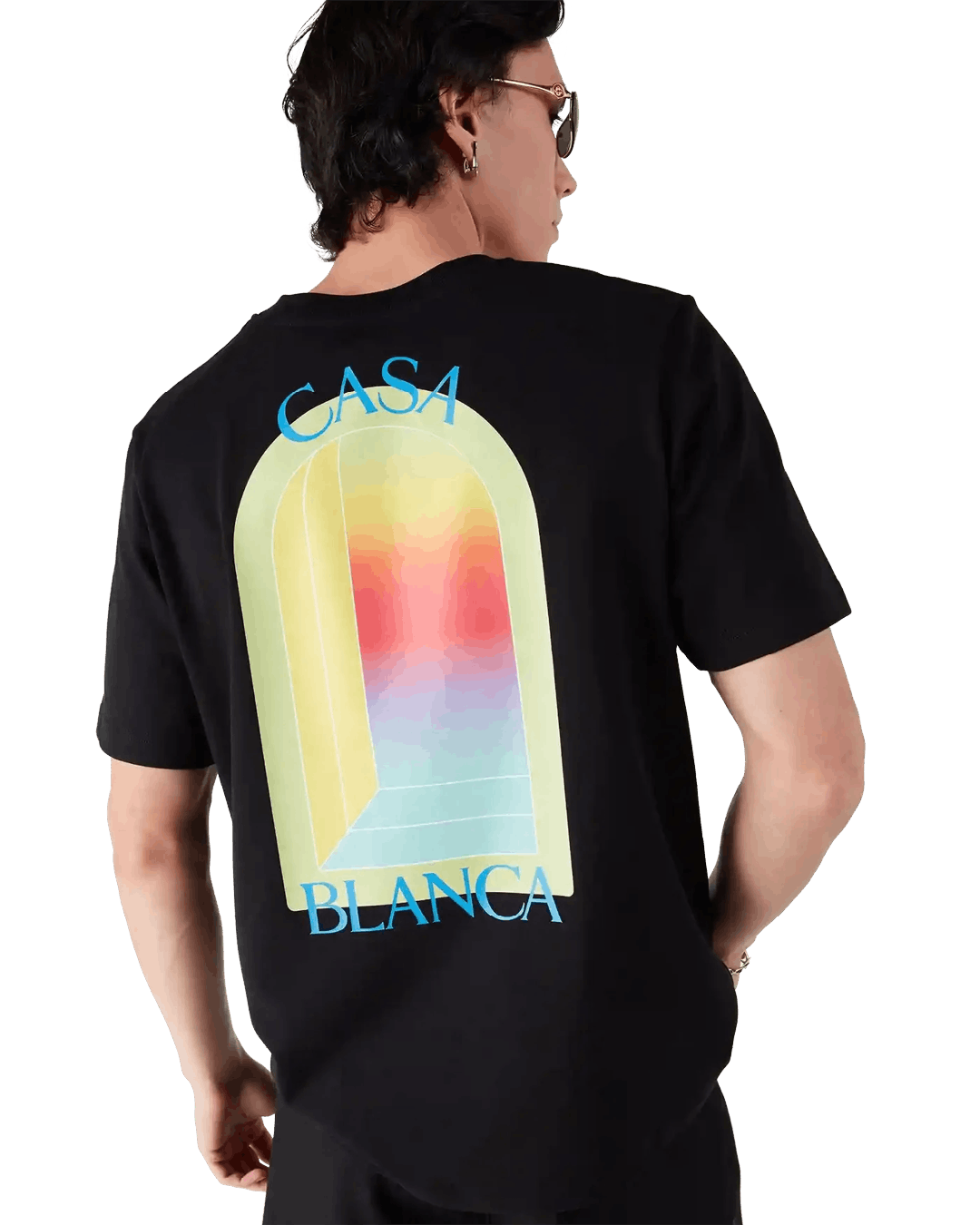 Casablanca L’Arche Short Sleeve T-shirt Black Size US L / EU 52-54 / 3 - 6 Thumbnail