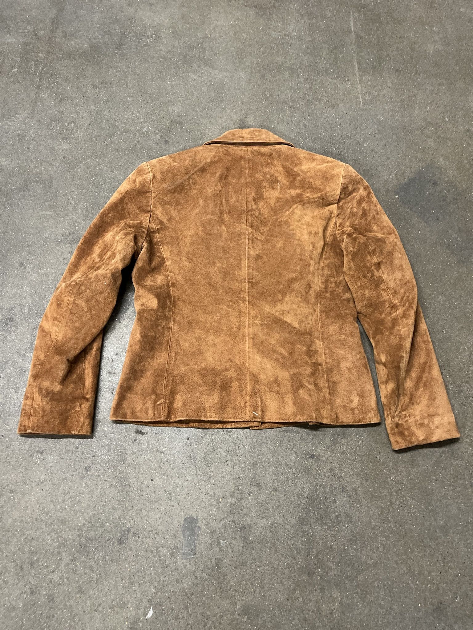 Leather × Vintage Vintage 2000s Style and Co Womens Suede Leather Jacket Size S Size US S / EU 44-46 / 1 - 3 Thumbnail
