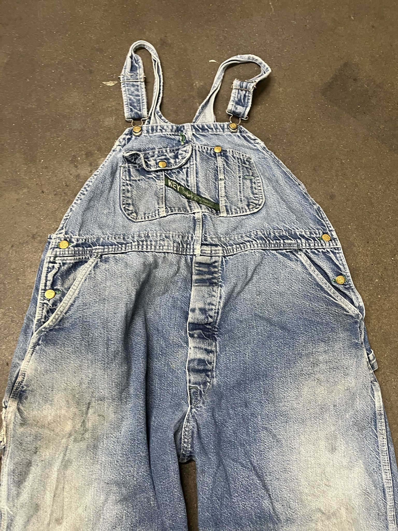 Carhartt × Vintage Vintage 1990s Key Imperial Denim Overalls Size XL Size US XL / EU 56 / 4 - 2 Thumbnail