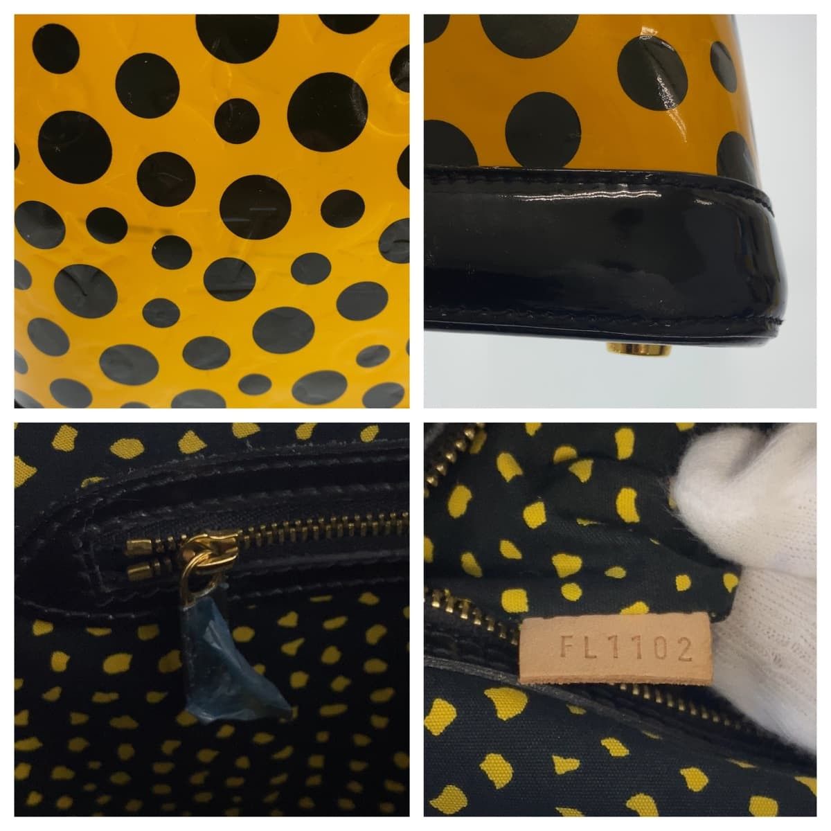 Louis Vuitton Louis Vuitton Louis Vuitton Lockit MM Monogram Vernis Handbag Leather Tote Bag M91398 DUTY FREE for USA Size ONE SIZE - 10 Thumbnail