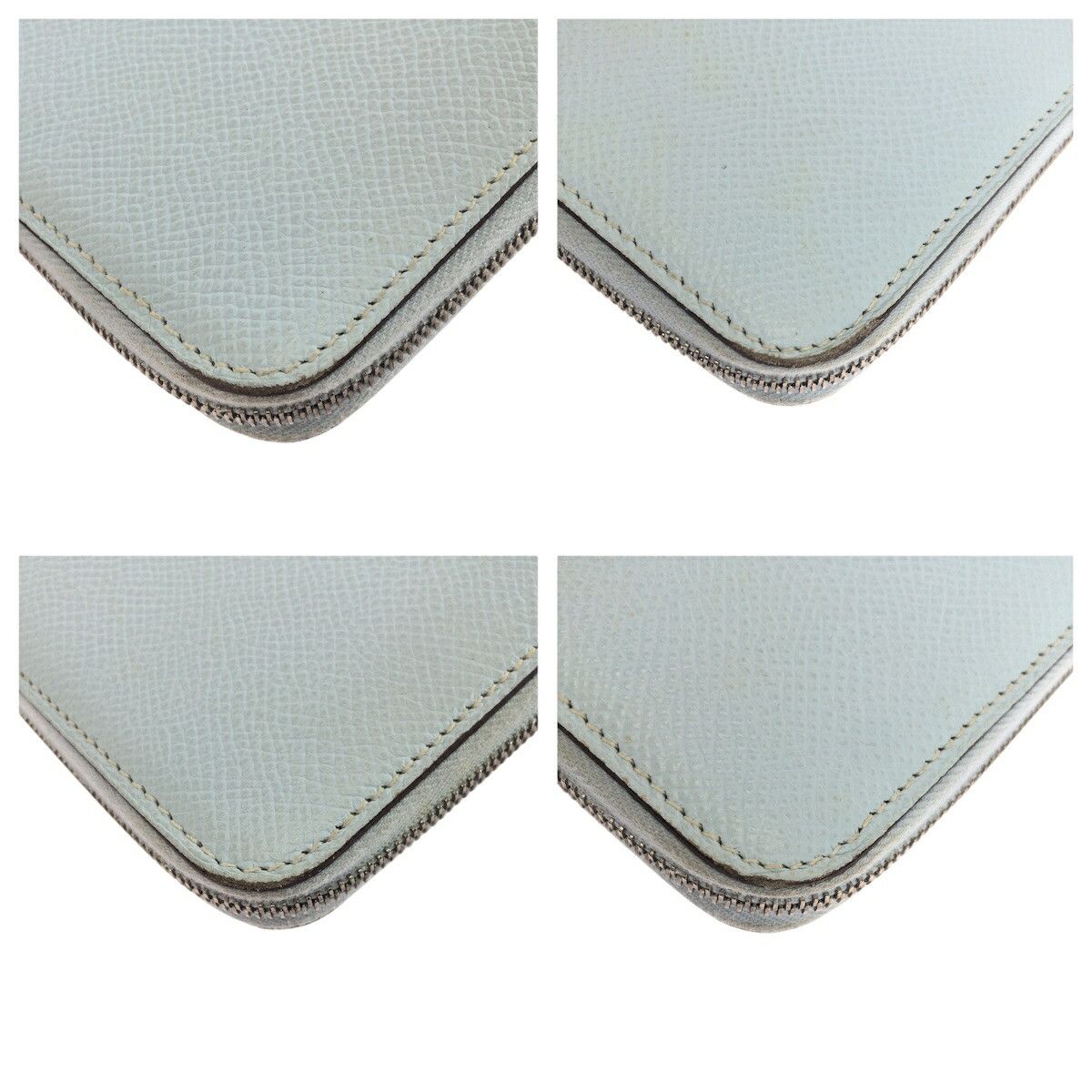 Hermes Hermes Hermes Azap Silk In Long Leather Wallet Leather Long Wallet Z DUTY FREE for USA Size ONE SIZE - 4 Thumbnail