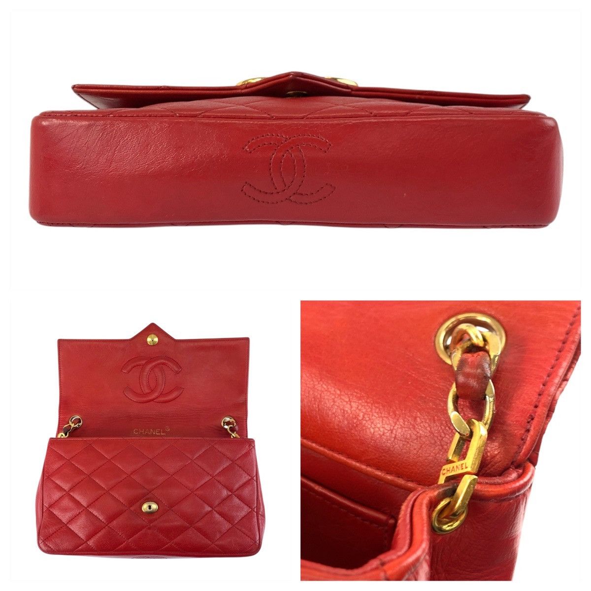 Chanel Chanel Chanel Matelasse Leather Shoulder Bag Leather Shoulder Bag DUTY FREE for USA Size ONE SIZE - 7 Thumbnail