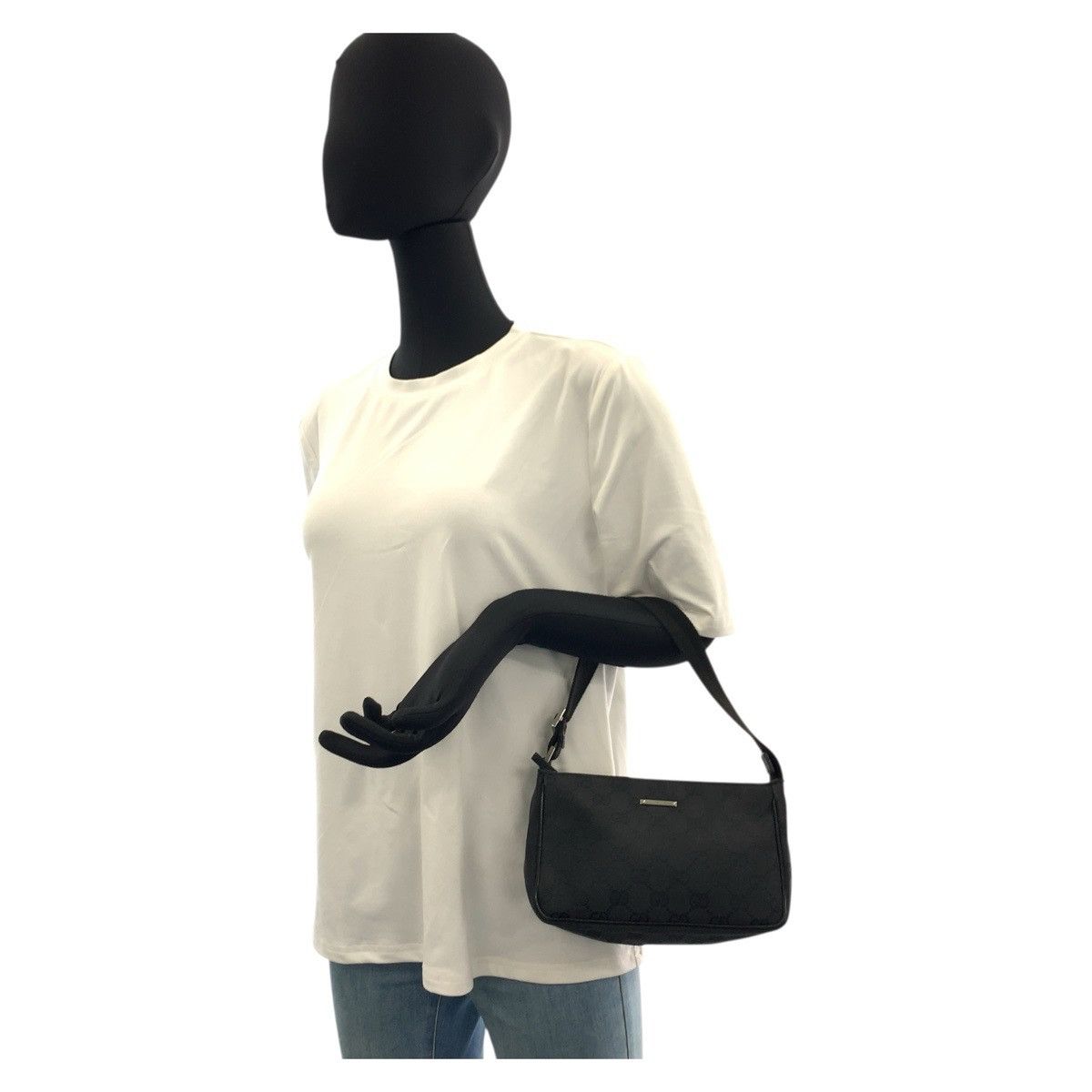 Gucci Gucci Gucci GG Canvas Handbag Textile Handbag 106644 DUTY FREE for USA Size ONE SIZE - 6 Thumbnail