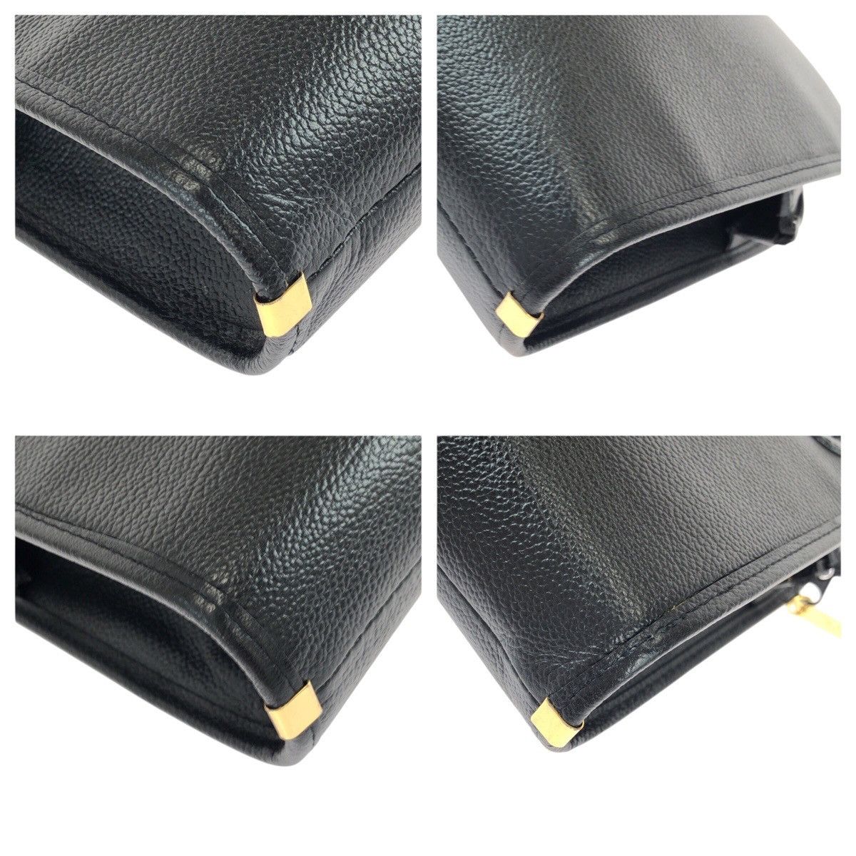 Yves Saint Laurent Yves Saint Laurent Yves Saint Laurent Leather Clutch Bag Leather Clutch Bag DUTY FREE for USA Size ONE SIZE - 3 Thumbnail