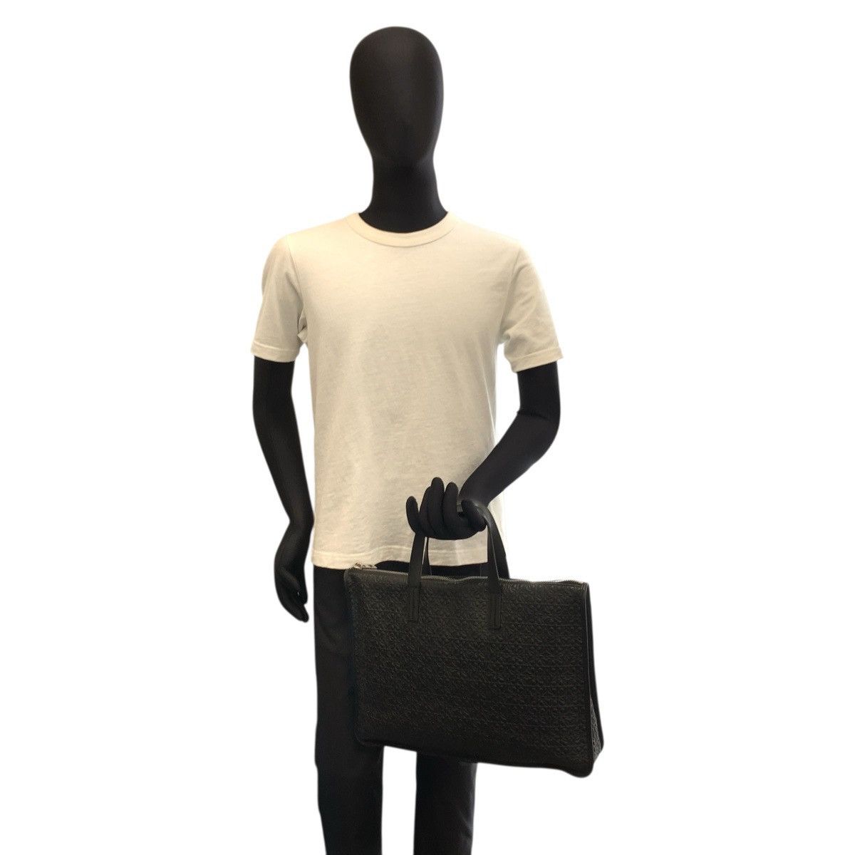 Loewe Loewe Loewe Repeat Anagram Leather Briefcase Leather Business Bag DUTY FREE for USA Size ONE SIZE - 6 Thumbnail