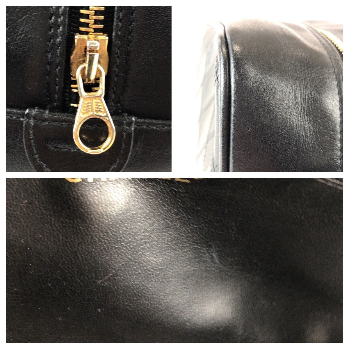 Chanel Chanel Chanel Bicolore Leather Pouch Leather Vanity Bag DUTY FREE for USA Size ONE SIZE - 6 Thumbnail