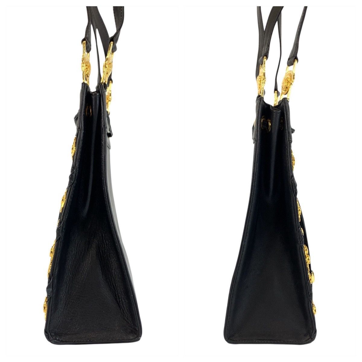 Versace Versace Versace Medusa Leather Shoulder Bag Leather Shoulder Bag DUTY FREE for USA Size ONE SIZE - 8 Thumbnail