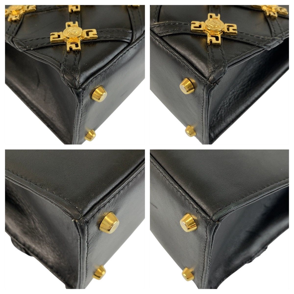 Versace Versace Versace Medusa Leather Shoulder Bag Leather Shoulder Bag DUTY FREE for USA Size ONE SIZE - 4 Thumbnail