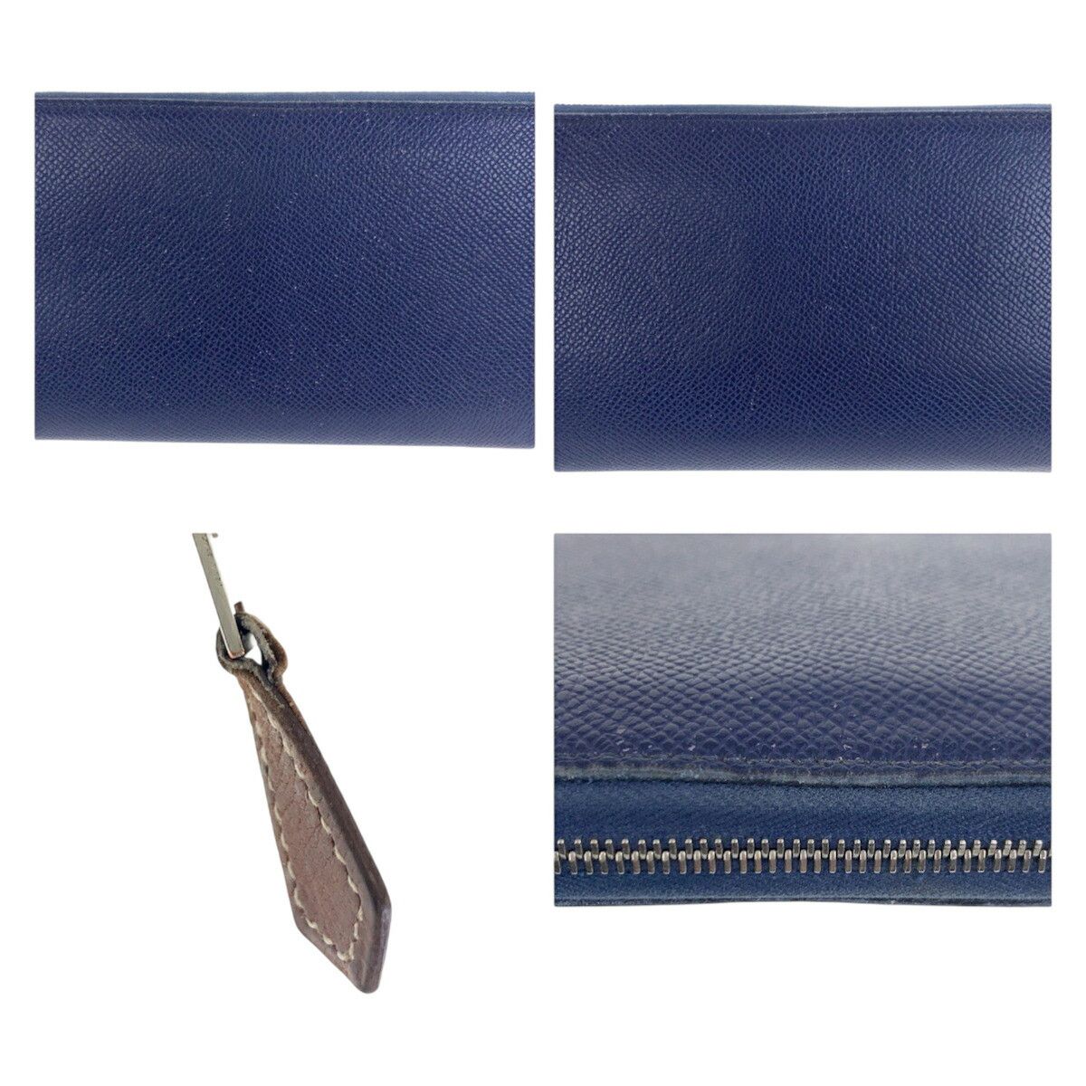 Hermes Hermes Hermès Azap Long Silk'in Veau Epsom Long Wallet Leather Long Wallet Stamp D DUTY FREE for USA Size ONE SIZE - 6 Thumbnail