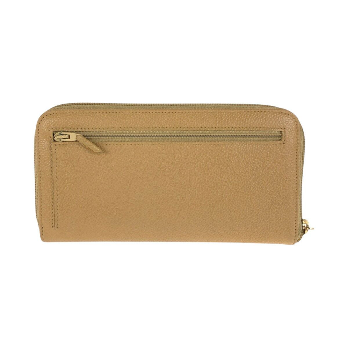 Chanel Chanel CHANEL Coco Mark Caviar Skin Long Wallet Leather Long Wallet DUTY FREE for USA Size ONE SIZE - 2 Thumbnail