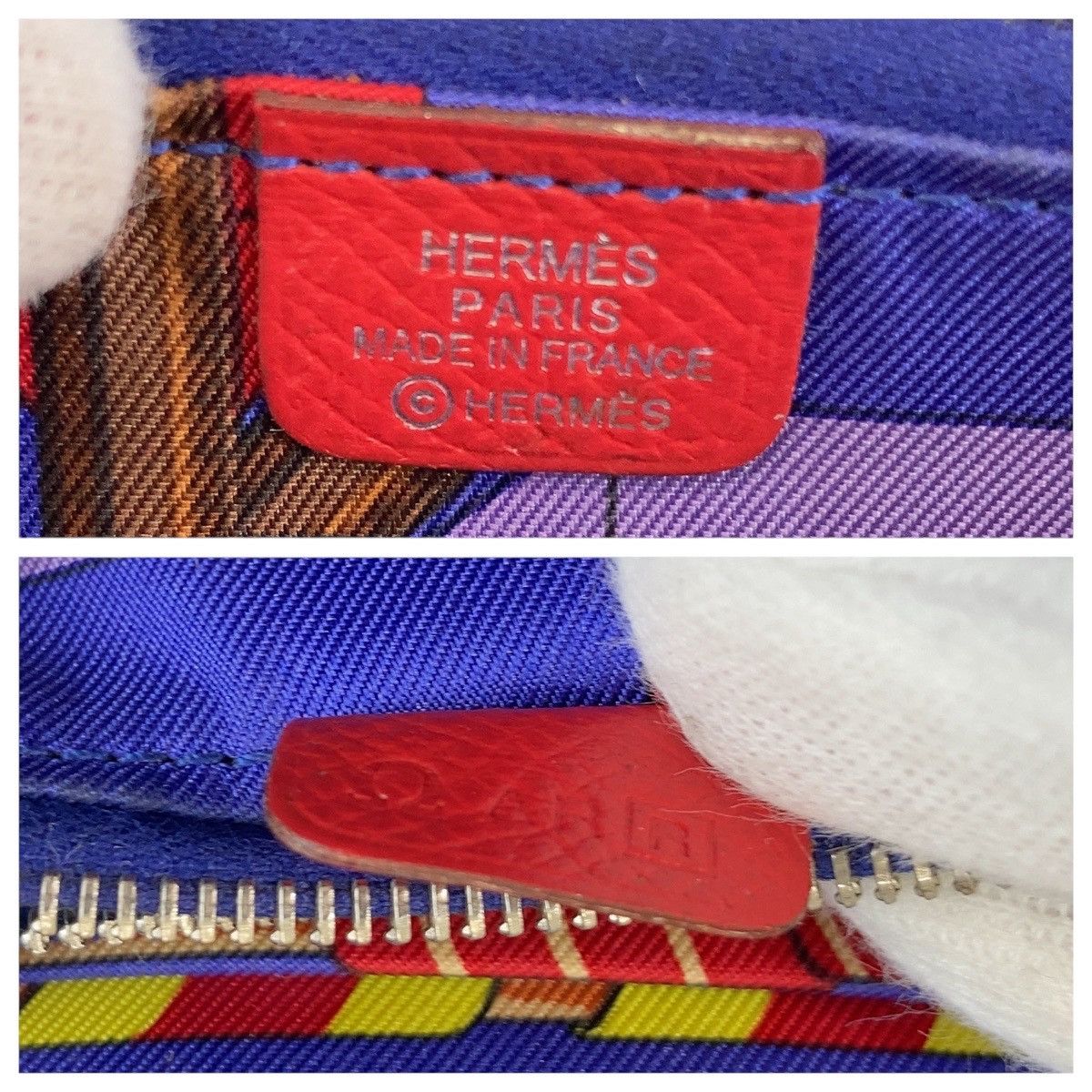Hermes Hermes Hermes Azap SilkIn Compact Veau Epsom compact wallet Leather Short Wallet R DUTY FREE for USA Size ONE SIZE - 6 Thumbnail
