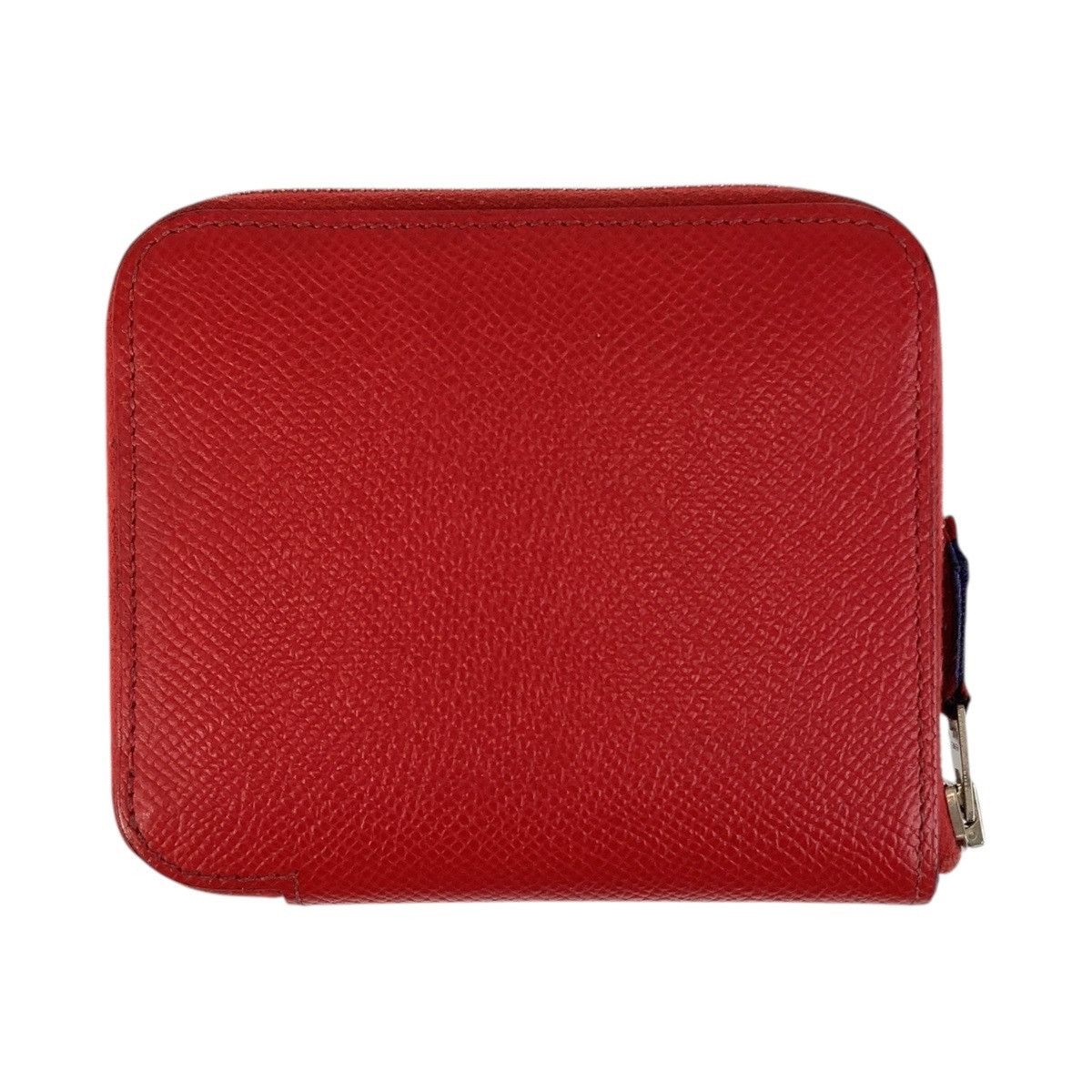Hermes Hermes Hermes Azap SilkIn Compact Veau Epsom compact wallet Leather Short Wallet R DUTY FREE for USA Size ONE SIZE - 2 Thumbnail