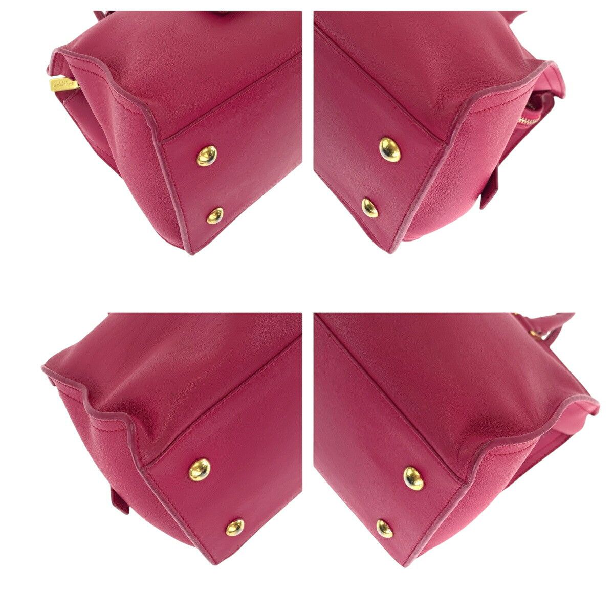 Yves Saint Laurent Yves Saint Laurent Saint Laurent Paris Cabas Chyc leather 2way bag Leather Shoulder Bag 311210BJ50J5514 DUTY FREE for USA Size ONE SIZE - 3 Thumbnail