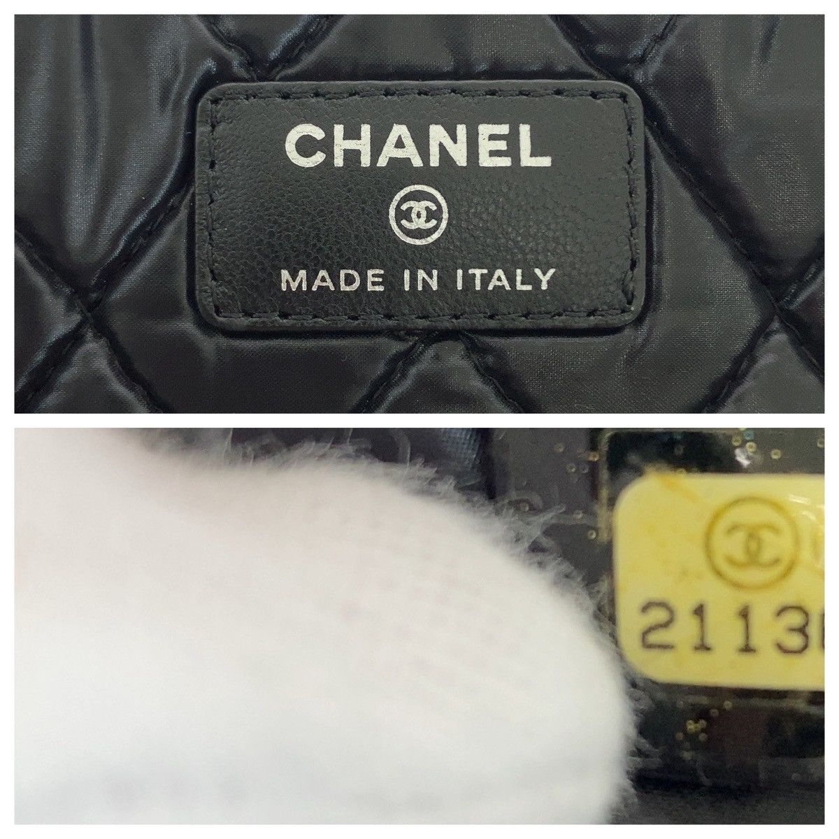 Chanel Chanel Chanel Tweed Clutch Bag Textile Clutch Bag DUTY FREE for USA Size ONE SIZE - 5 Thumbnail