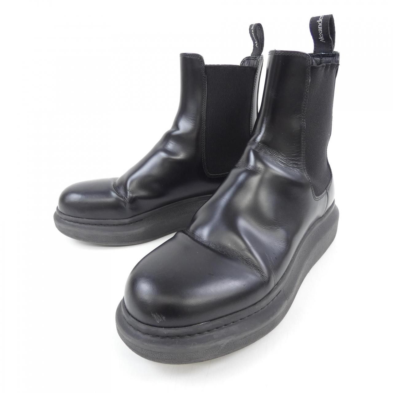 Alexander McQueen Alexander McQueen Alexander McQueen Boots Leather Shoes 586198 DUTY FREE for USA Size ONE SIZE - 3 Thumbnail