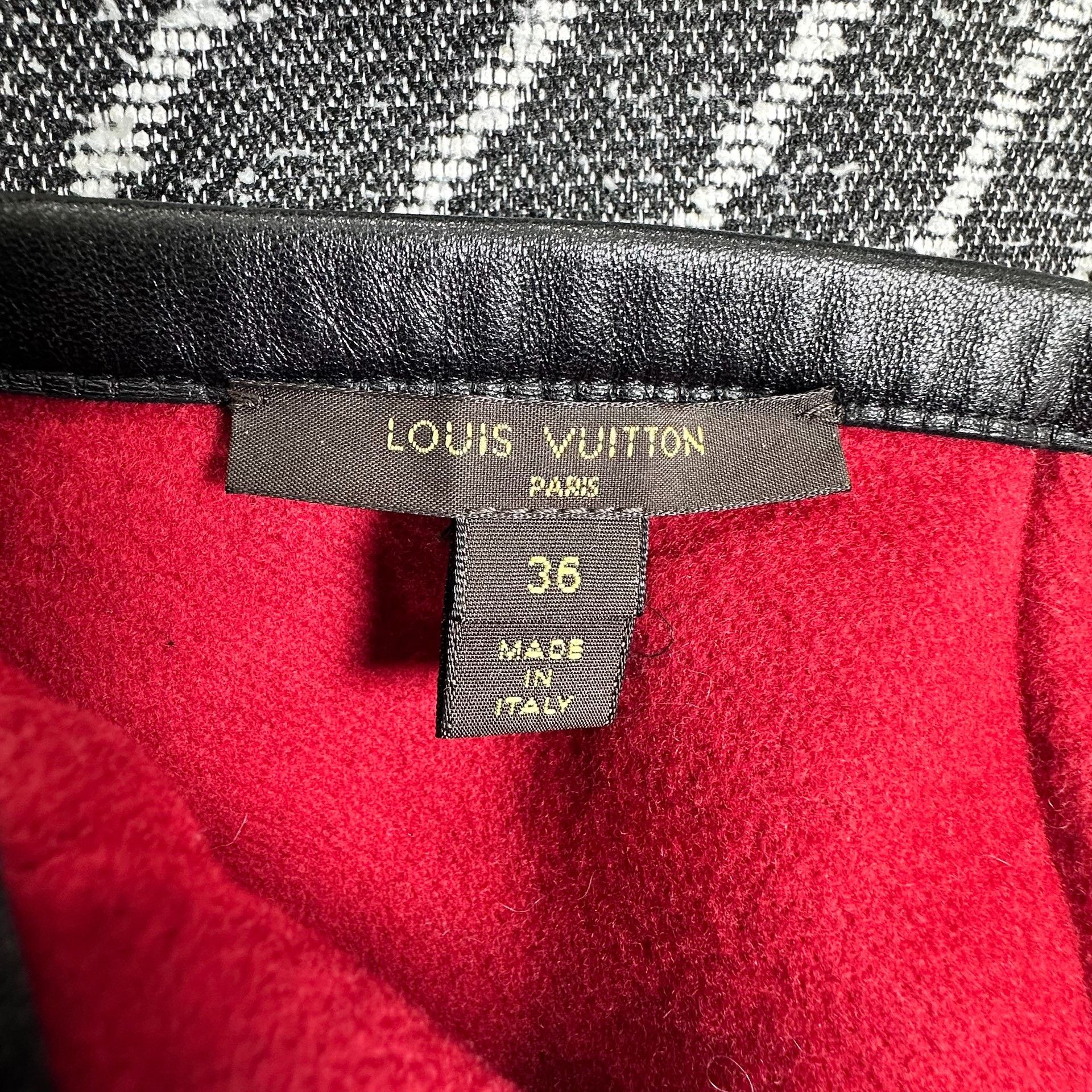 Louis Vuitton LV Monogram Wool Mini Skirt Size 36" / US 14 / IT 50 - 7 Thumbnail