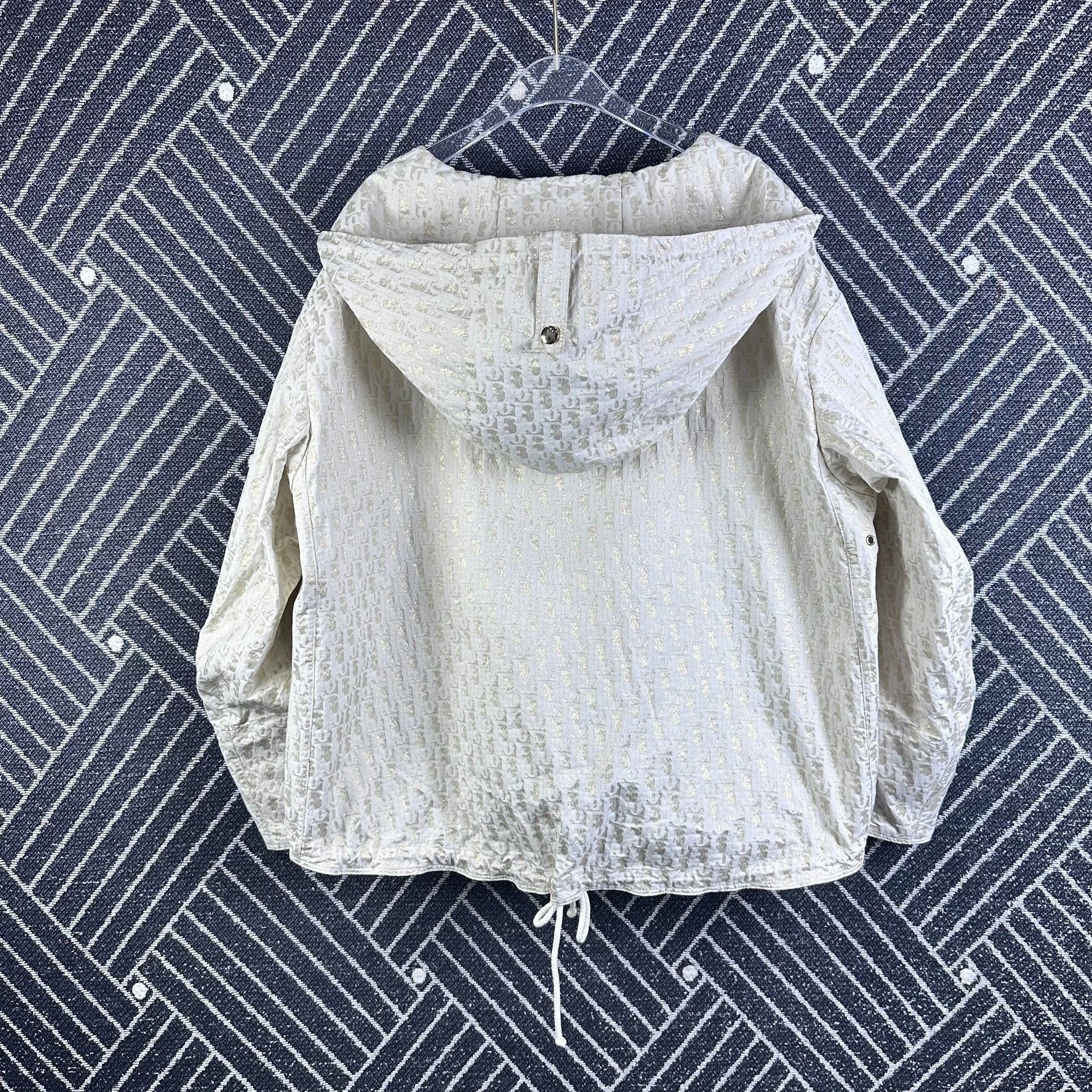 Dior Dior Gold Monogram Half-Zip Jacket Size XS / US 0-2 / IT 36-38 - 2 Thumbnail